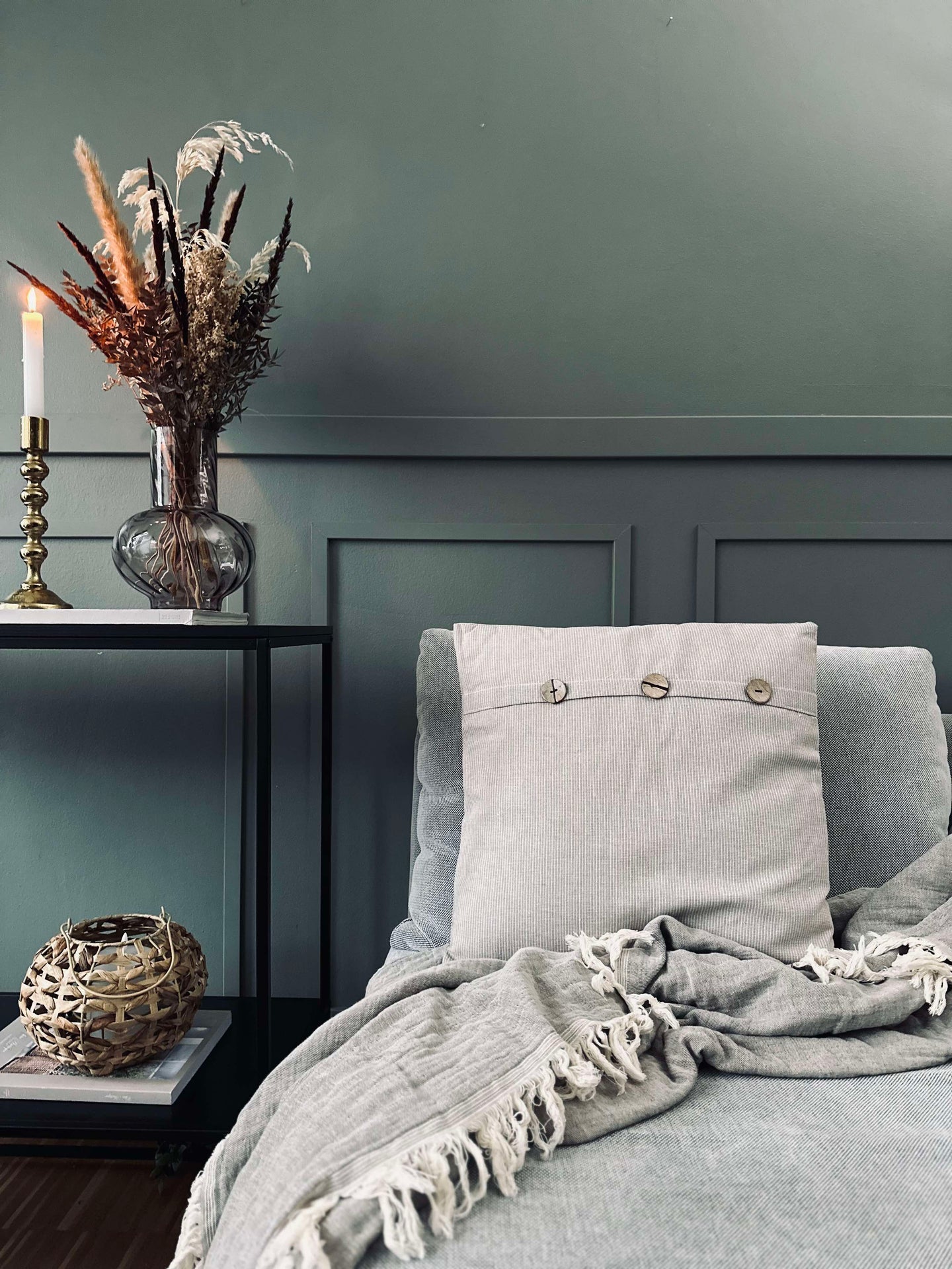 Kudde med fyllning - Beige