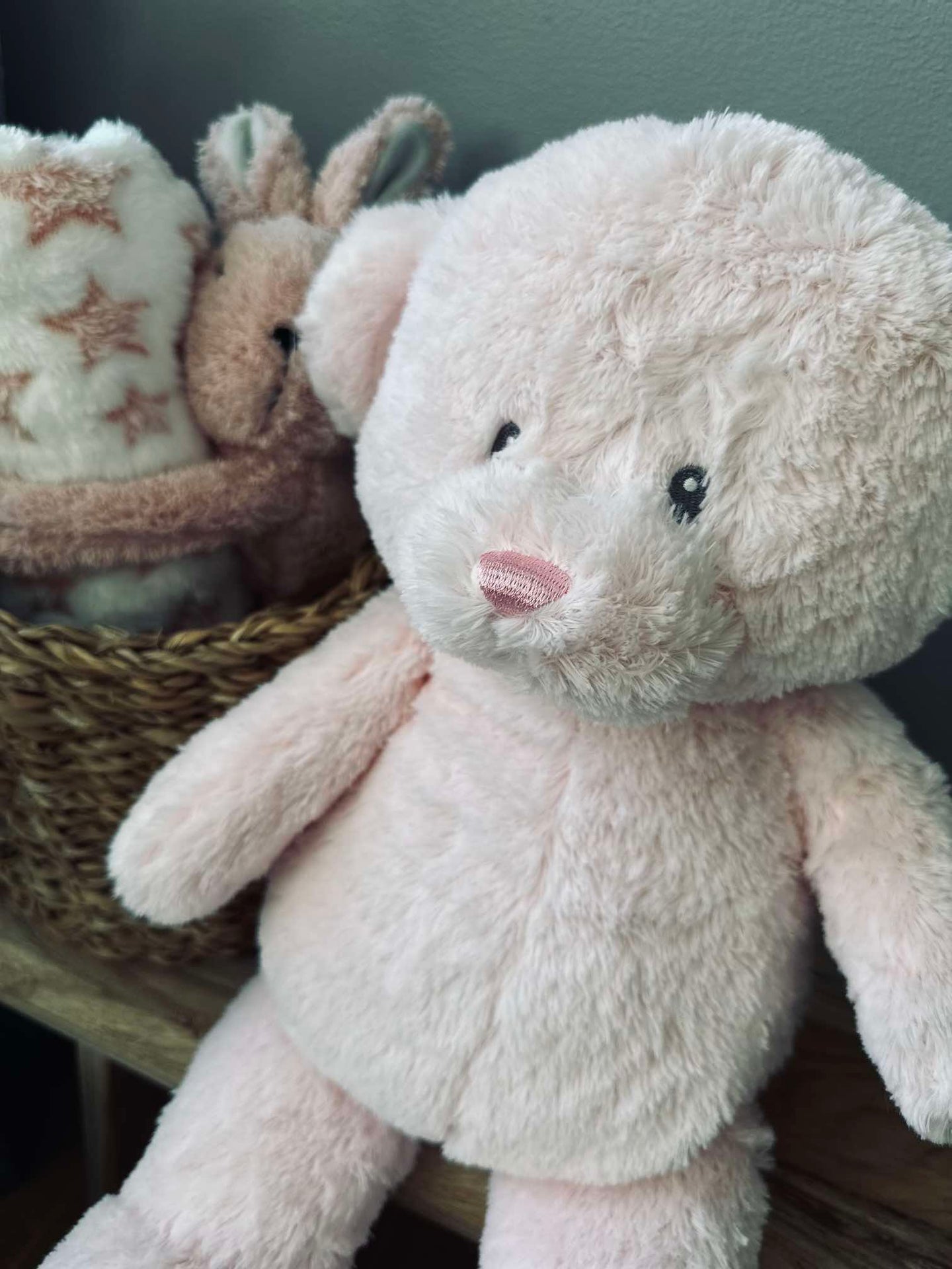 Nalle 43 cm - Rosa