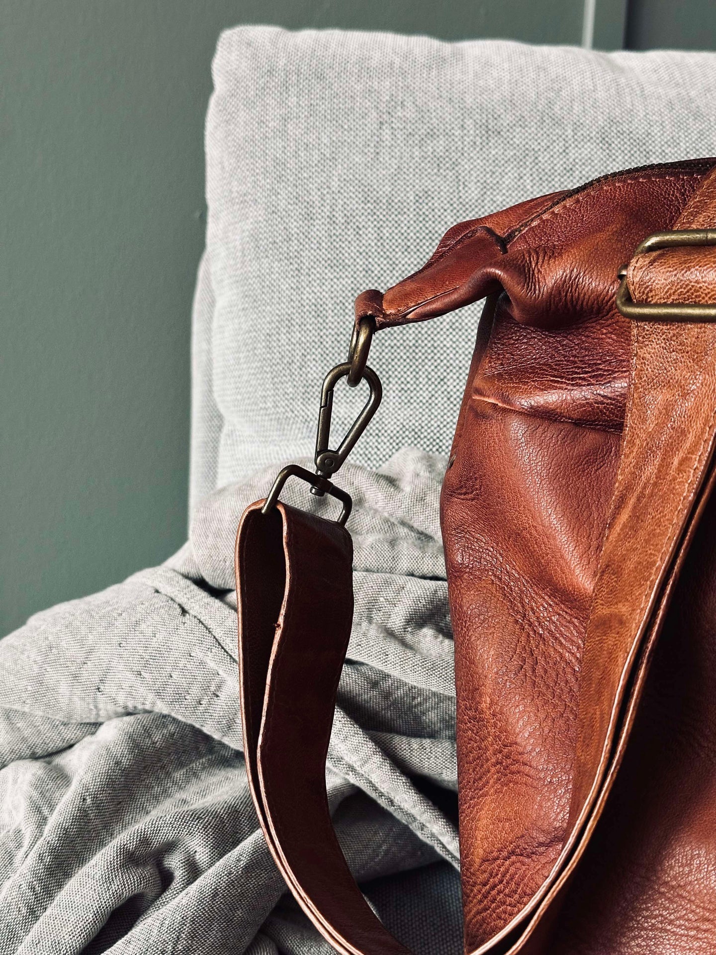 Weekendväska DEXTER Cognac