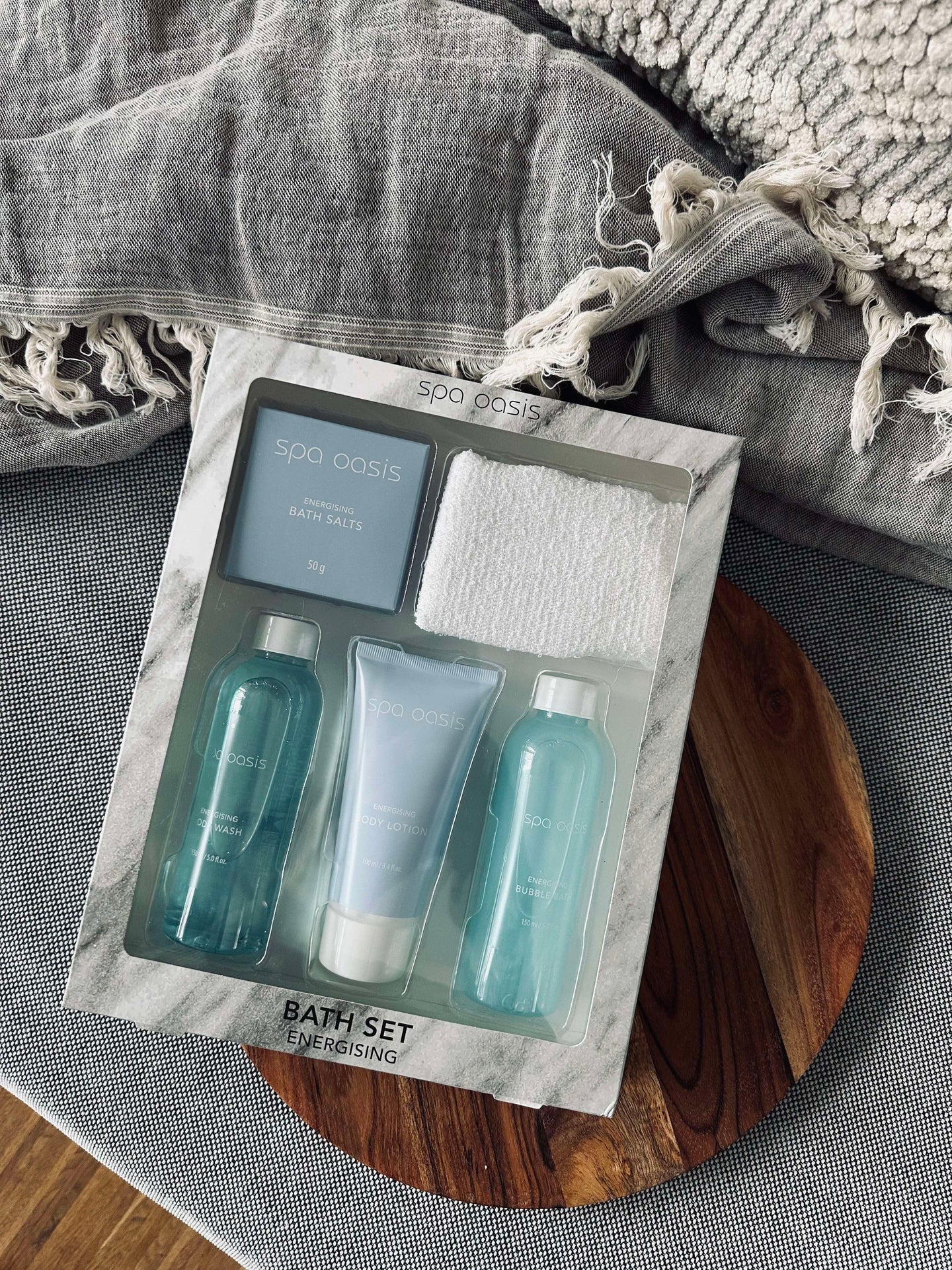 Blå Energigivande Presentset - Set om 5 st.