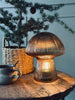 Mushroom med rillor 25 cm - Guldig