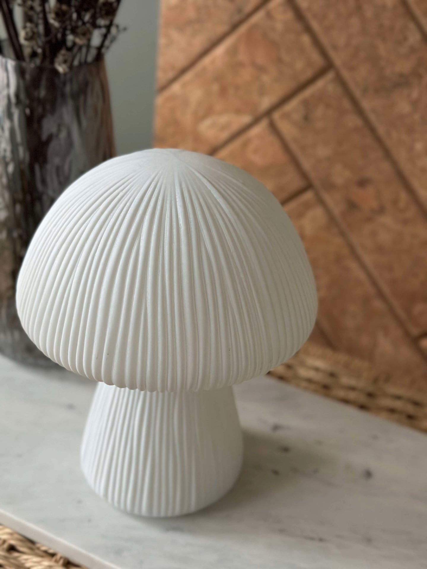 Mushroom Astrid - Vit 20 cm