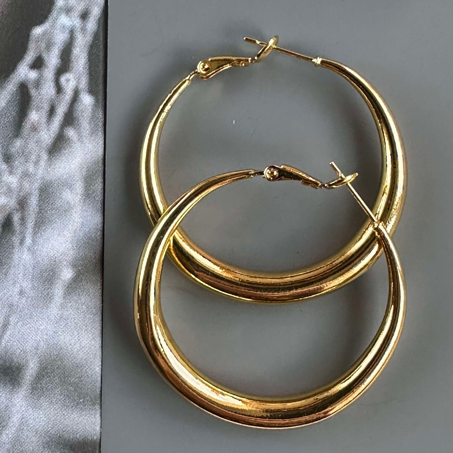 Örhängen Lharni Guld 18K förgylld