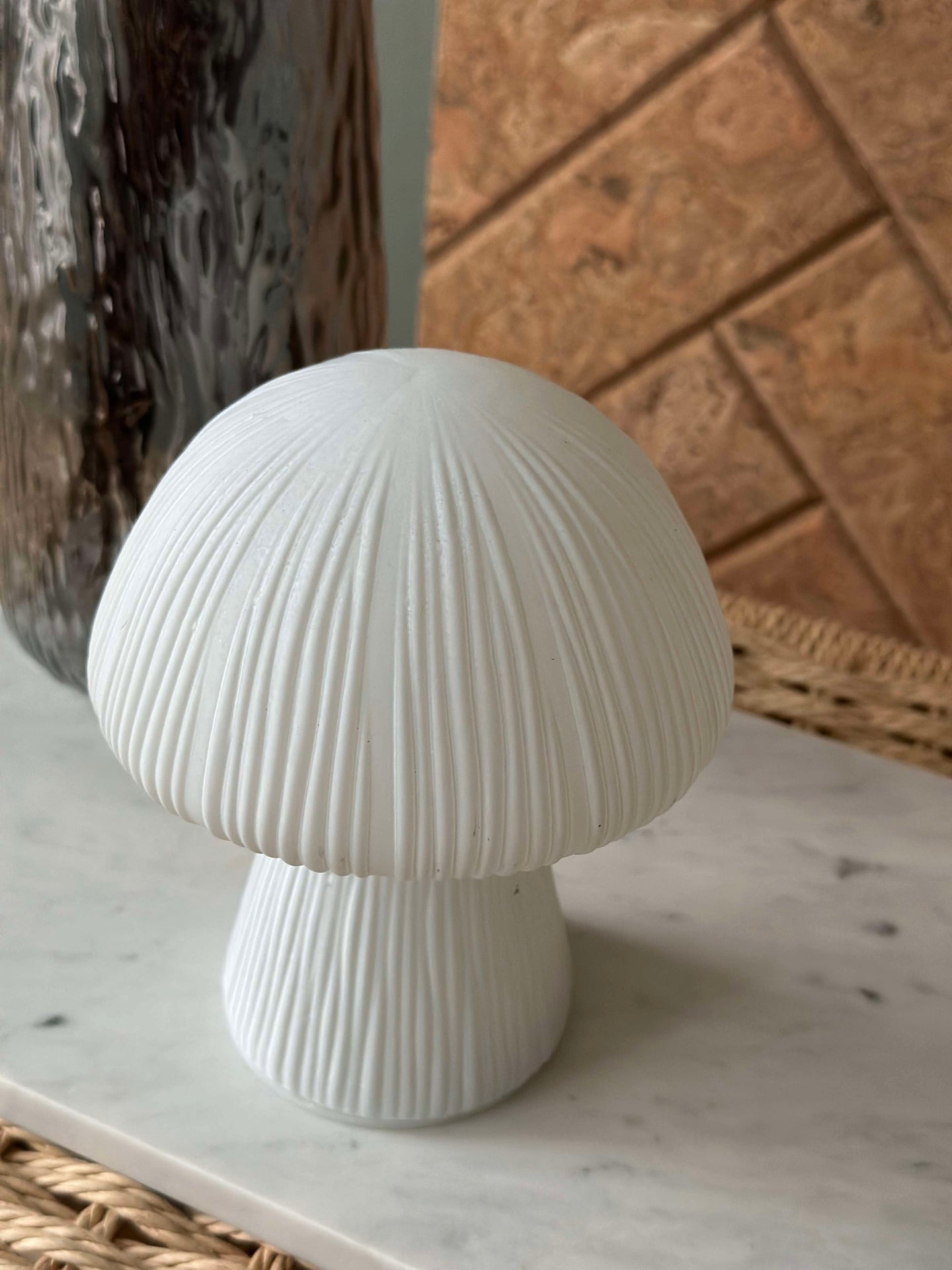 Svamp Astrid - Vit 15 cm