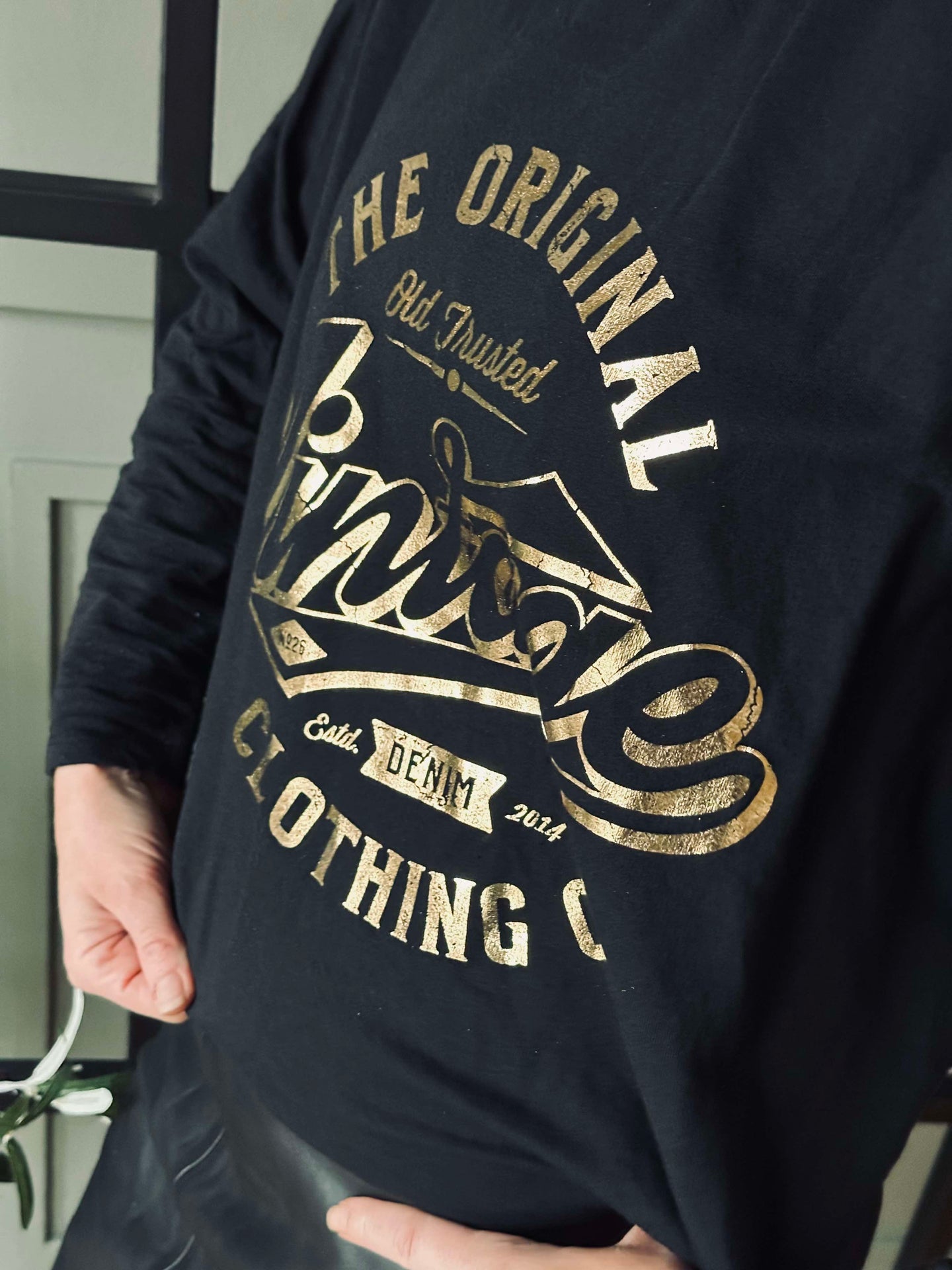Blus Vintage - Black