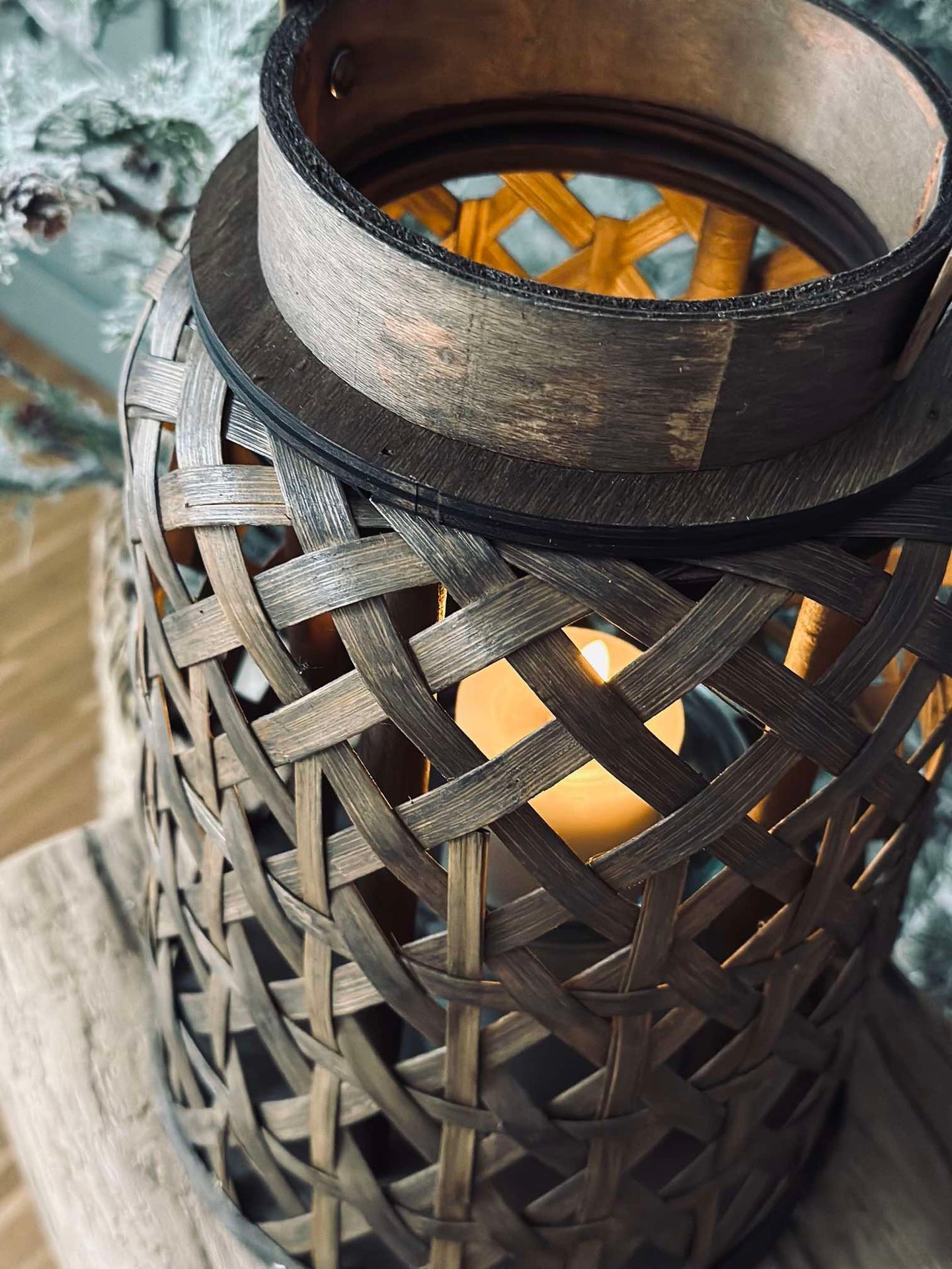 Lykta Jenna - Mörk Stor