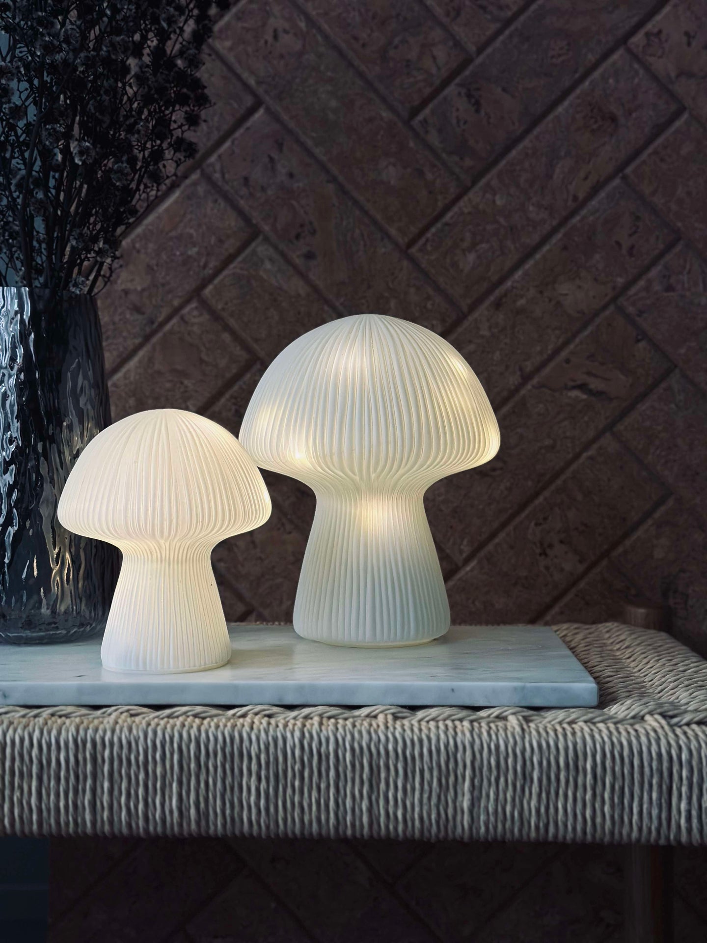 Mushroom Astrid - Vit 20 cm