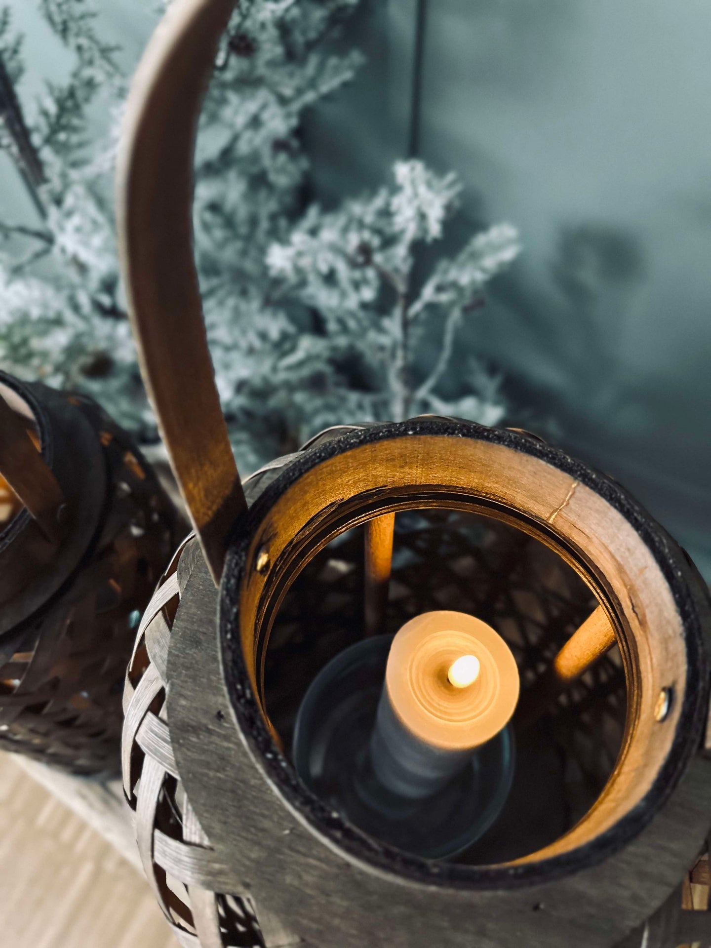 Lykta Jenna - Mörk Stor