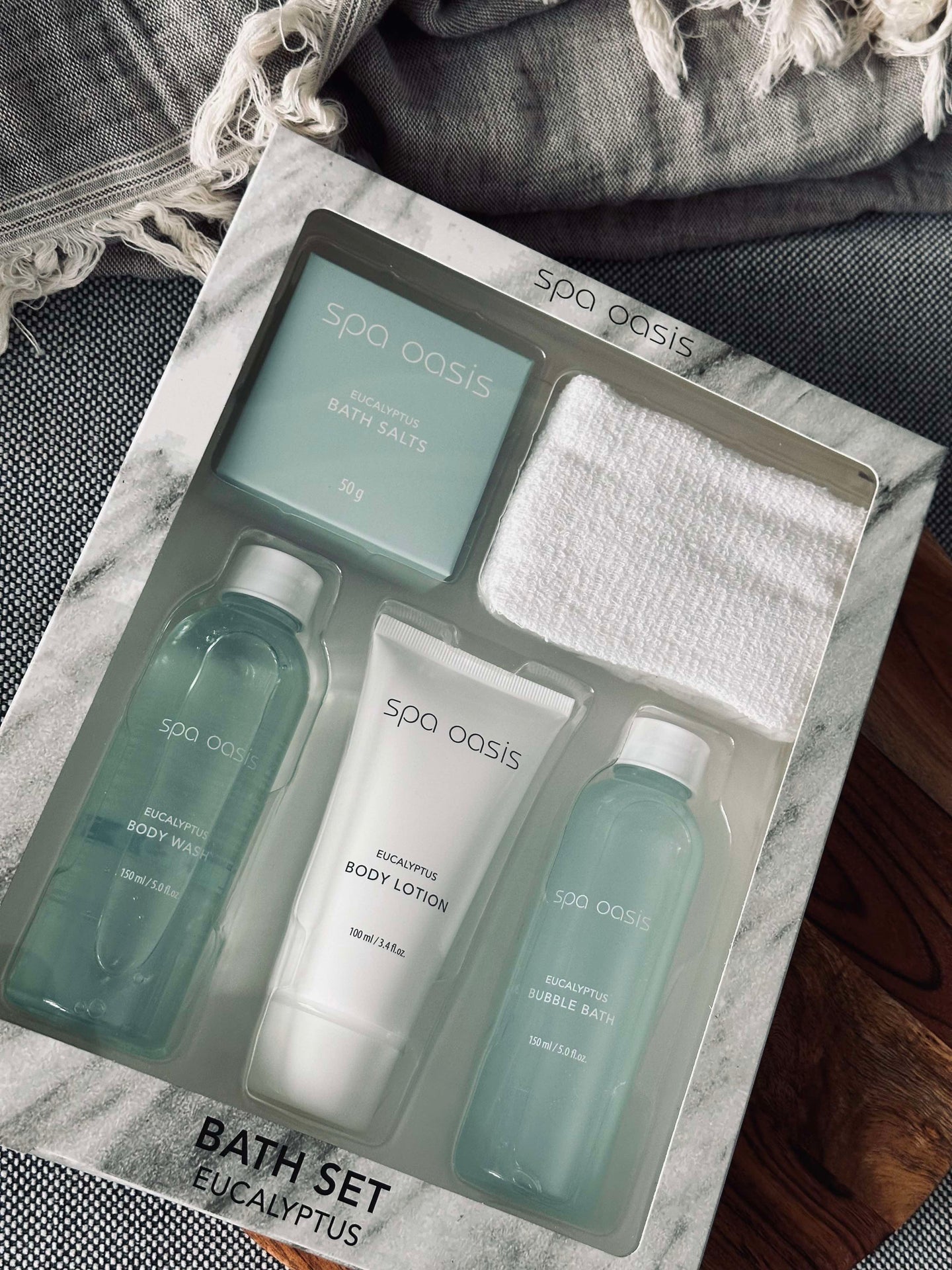 Gåvoset Green eucalyptus - Set om 5 st.