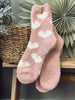 Strumpor Fluffy Rose - Set med 2 par