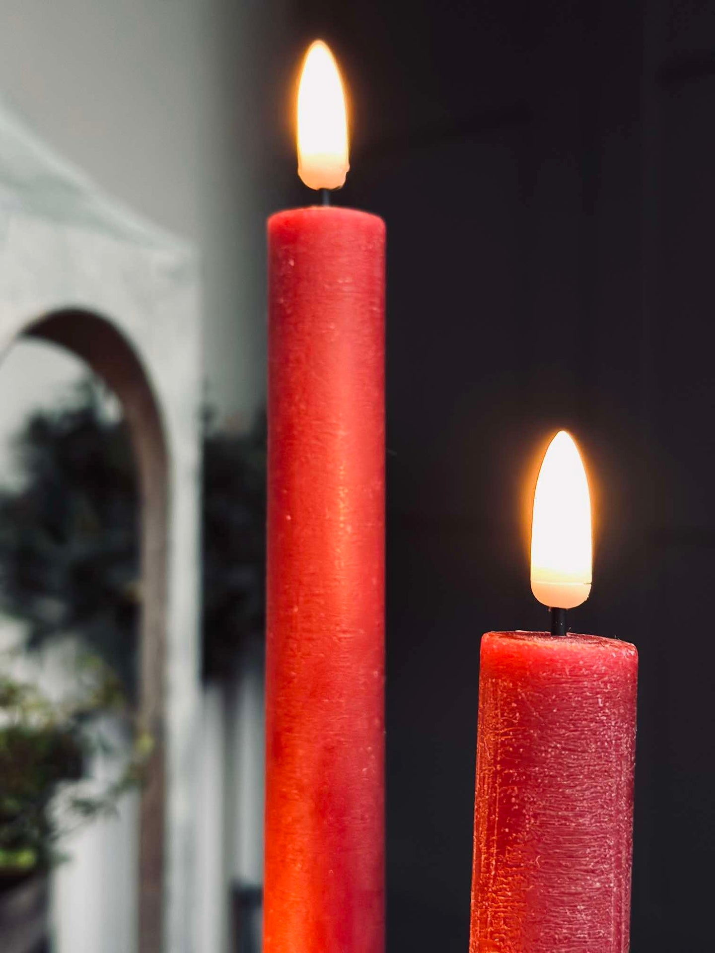 LED-ljuspaket med 10 delar - Röd