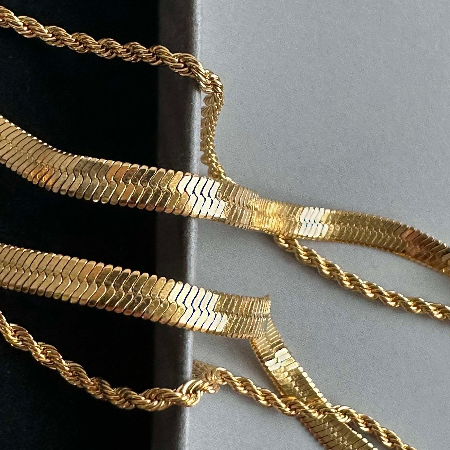 Lycka 18k guldpläterad halsband