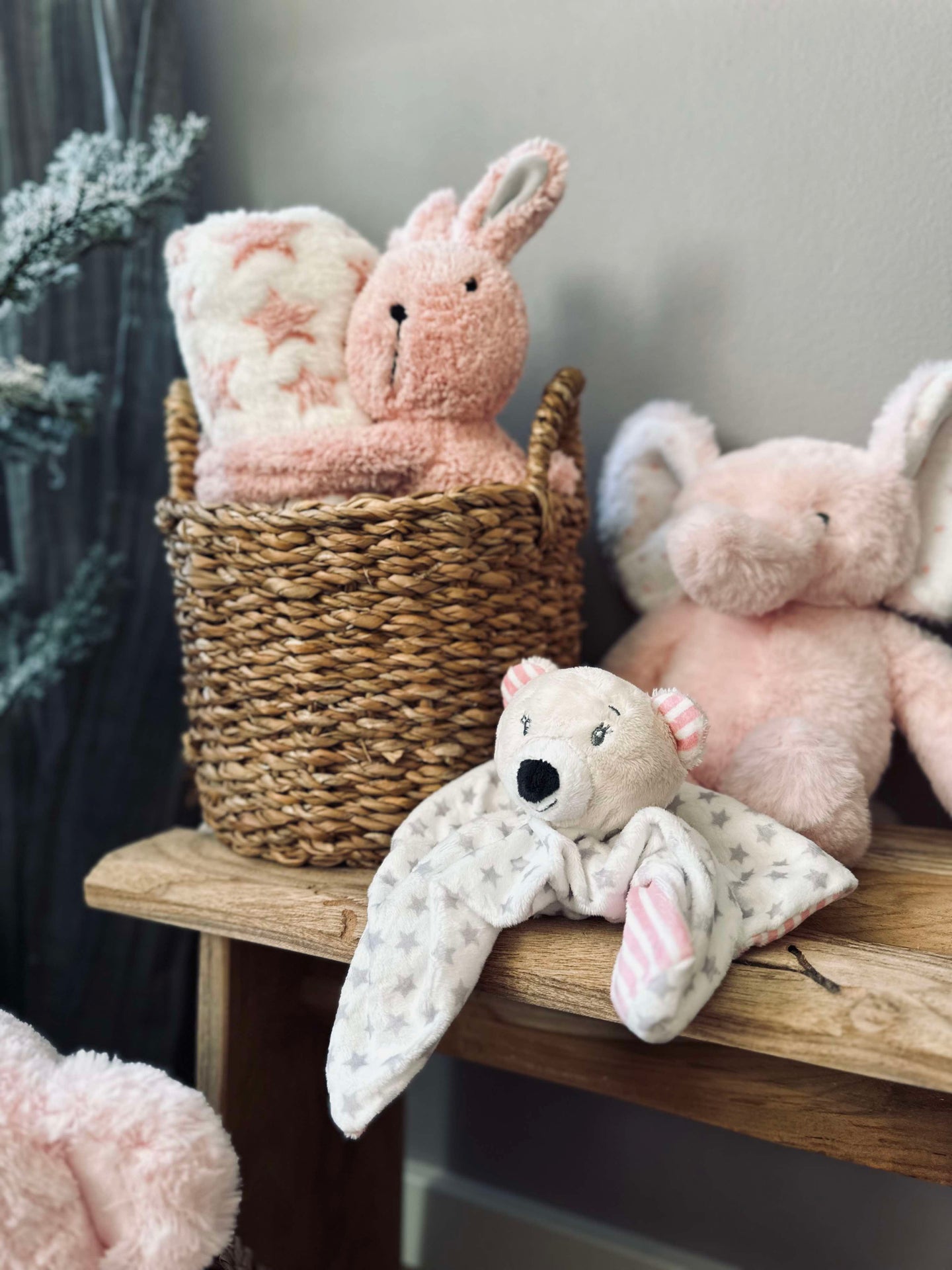 Snuttefilt för baby - Rosa