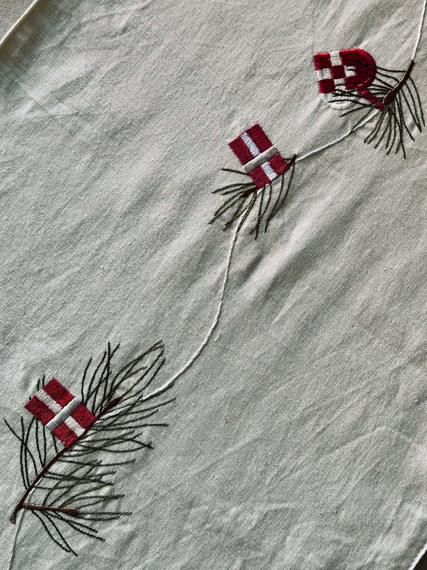 Bordslöpare - Dansk Jul 140 cm