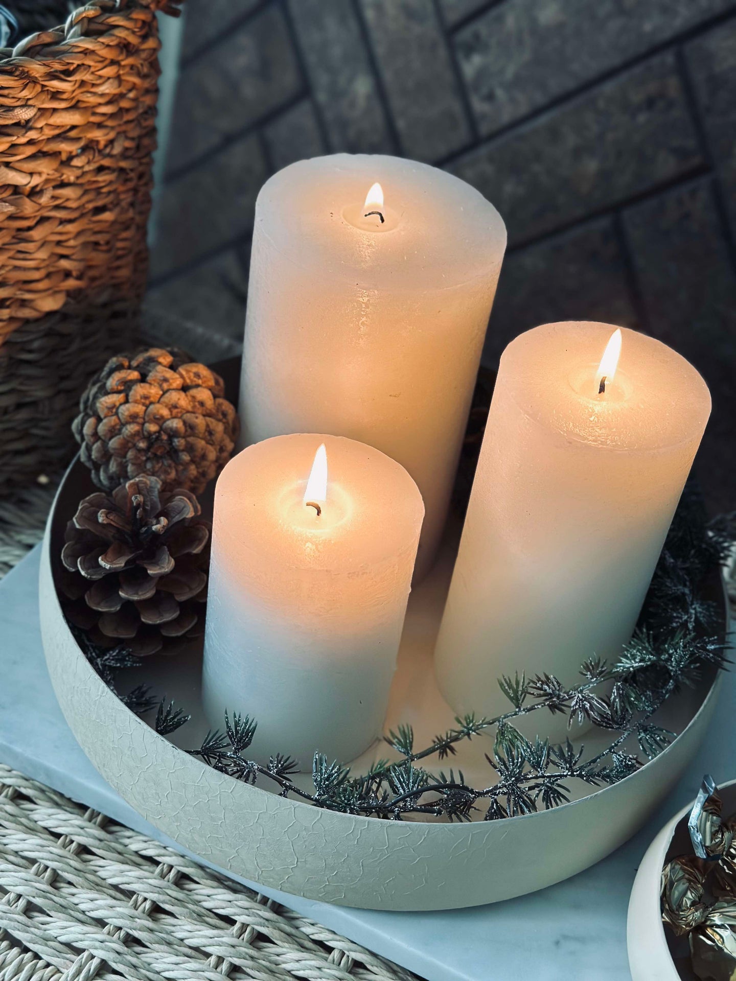 NOYA Serveringsfat 26 cm - Beige