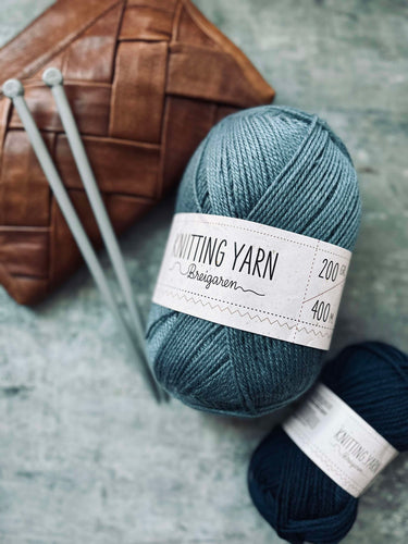 Akrylgarn 200 gram - Duvblå