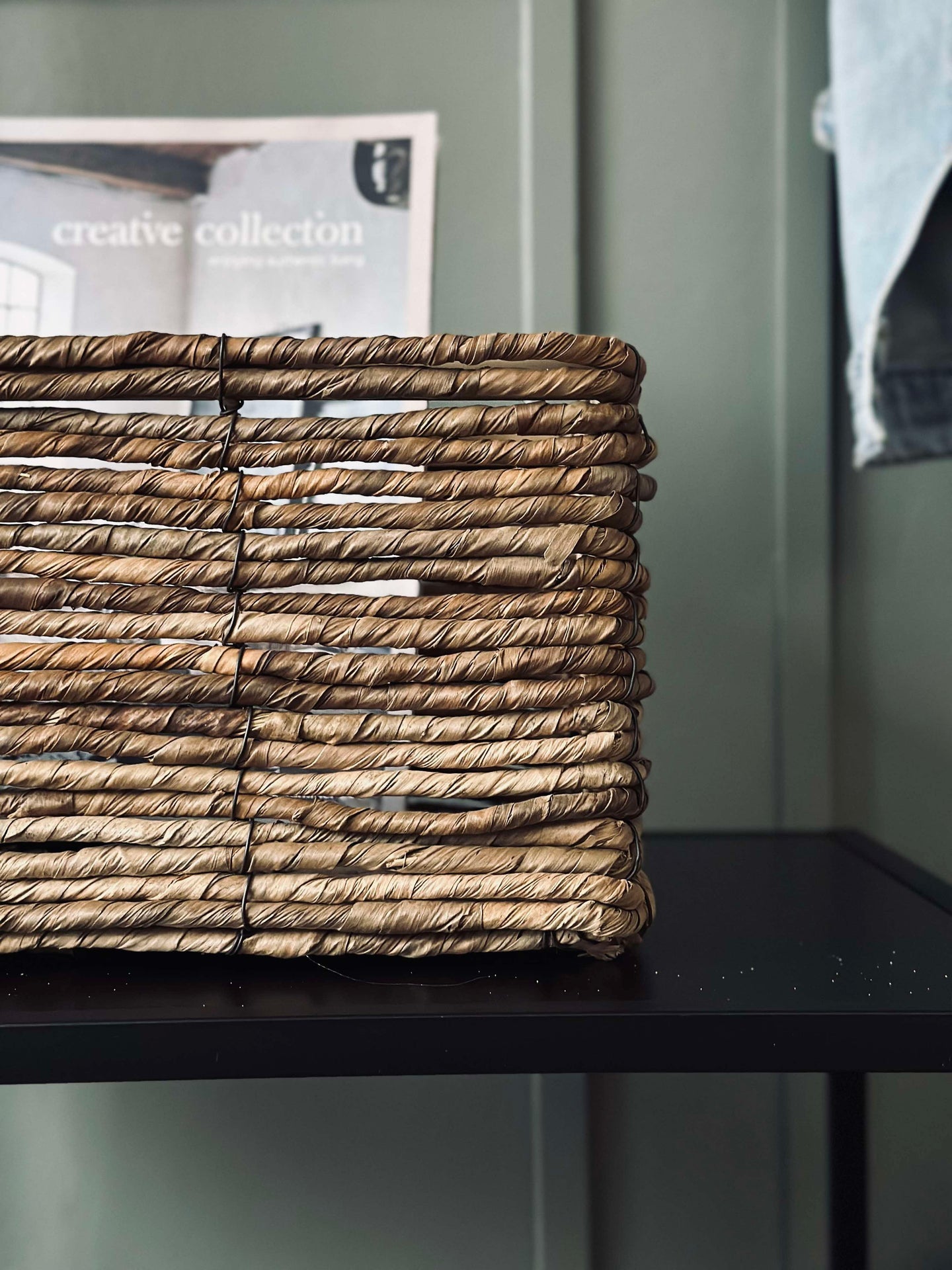 Naturkorgar i 3 storlekar – Bananblad