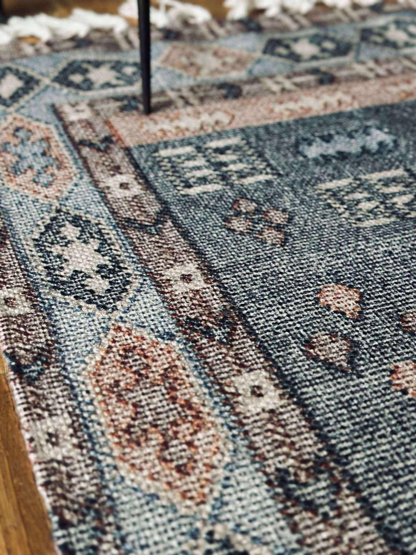 Golvmatta Aisha Blå - Flera storlekar