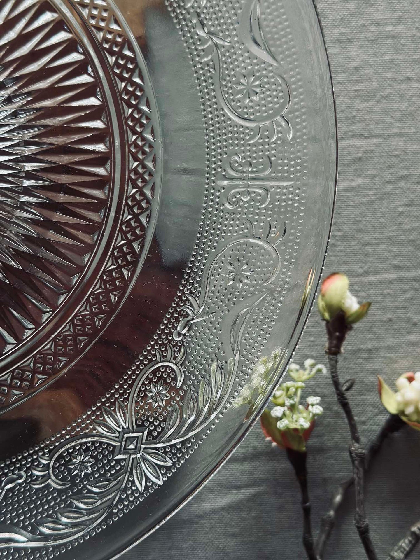 Kakfat i glas 25 cm
