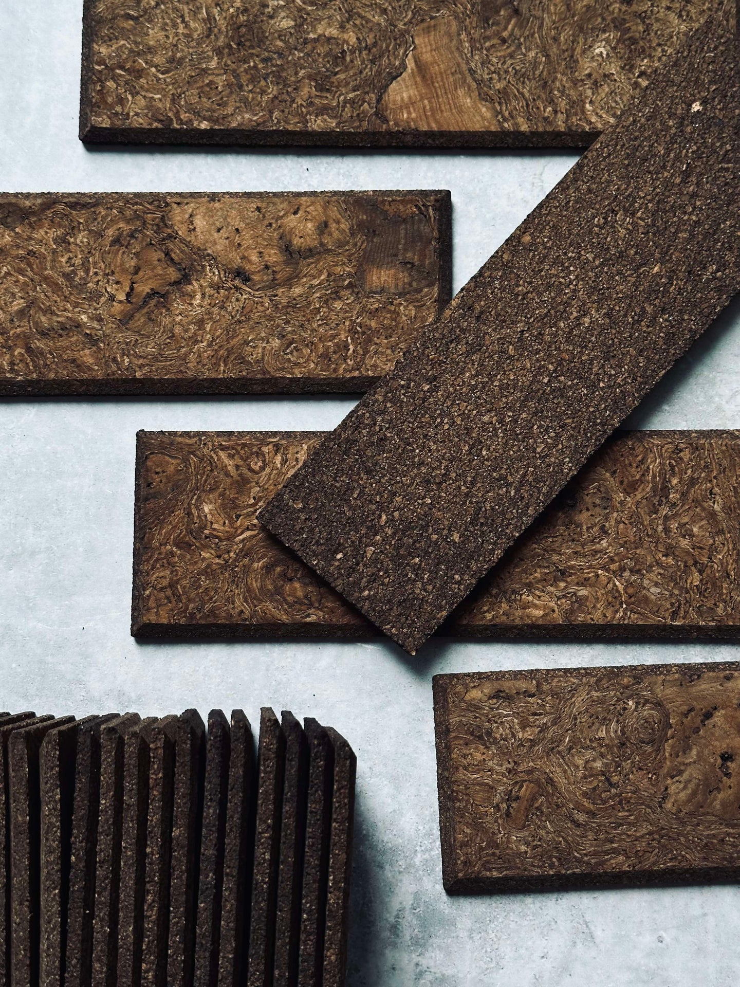 Mursten Brown - Naturpaket med 62 st