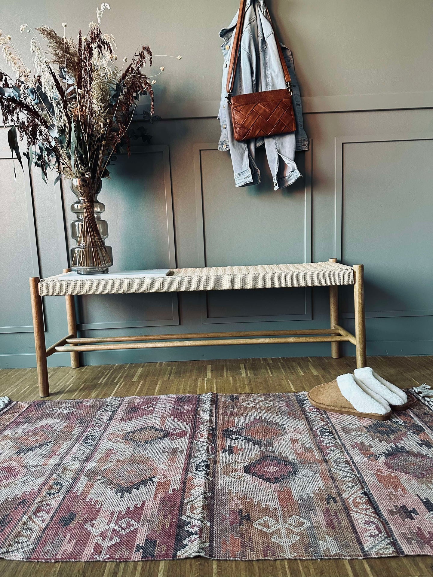 Matta Aisha Rosa - Flera storlekar