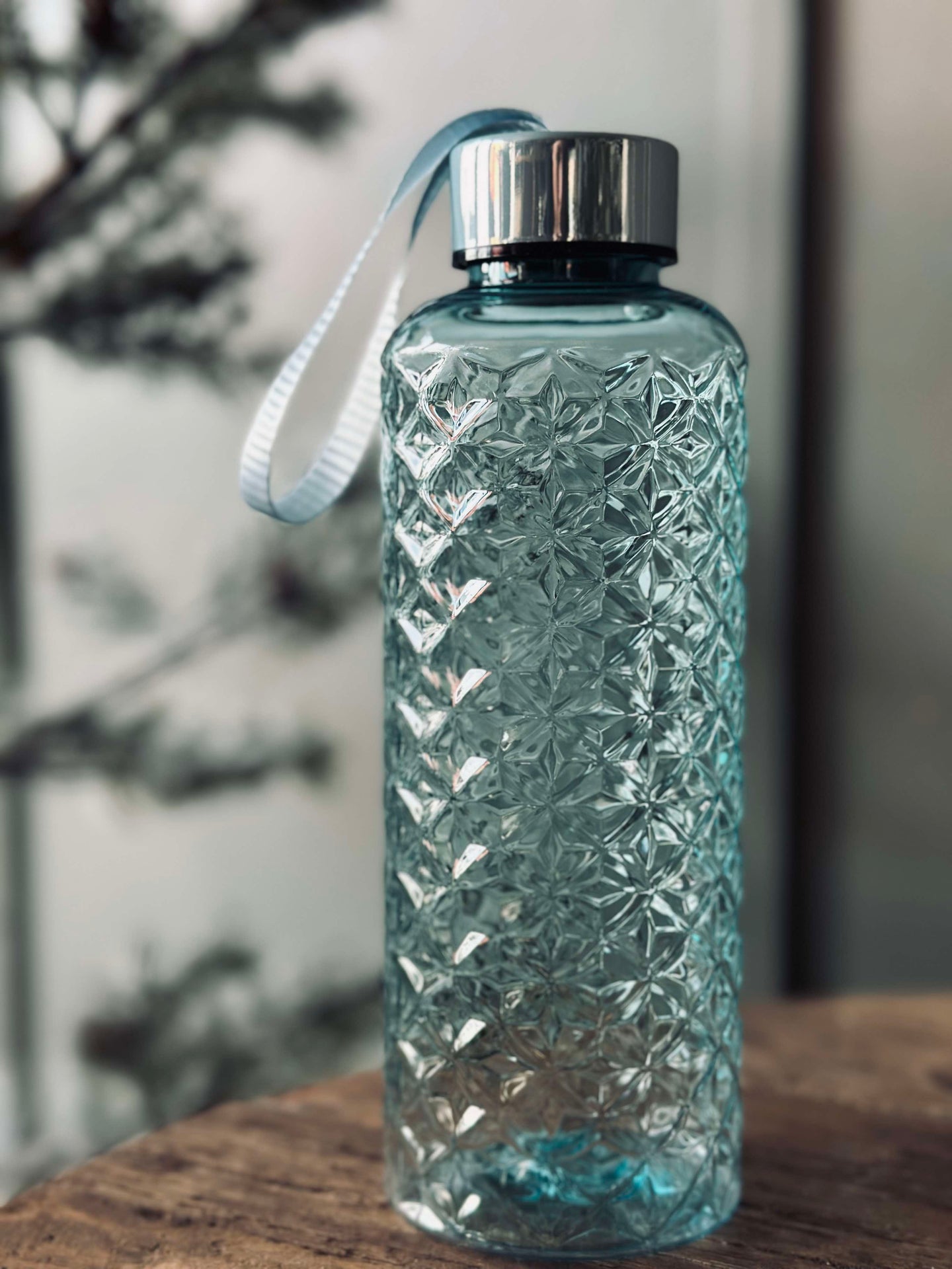 Vattenflaska 500ml - Mjuk blå