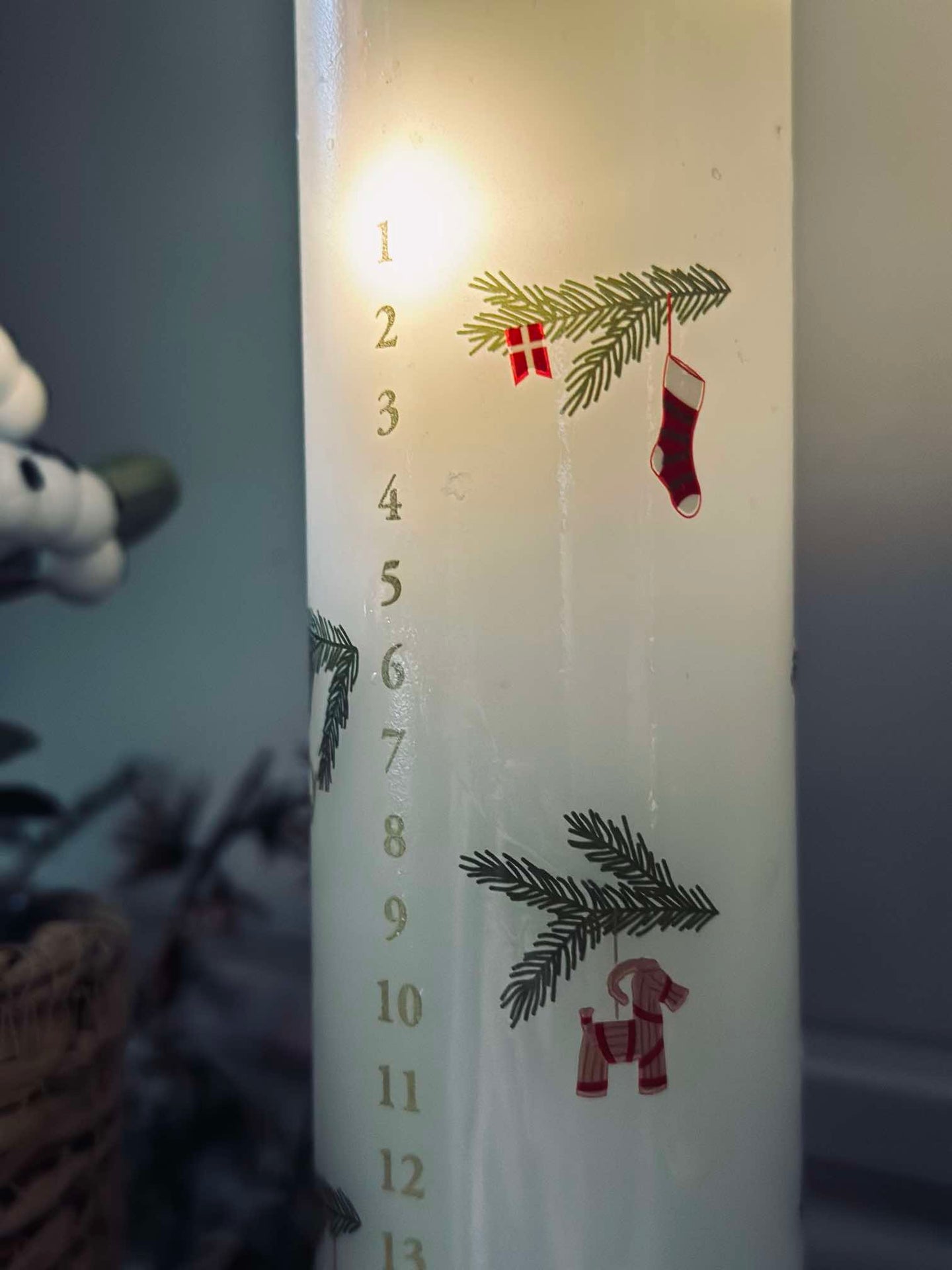 LED Kalenderljus med fjärrkontroll