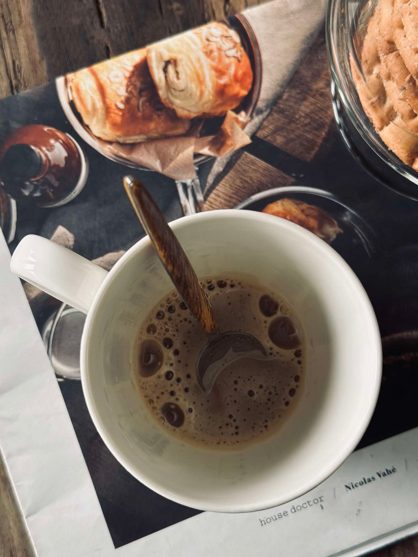 Räfflad Mugg - Porslin