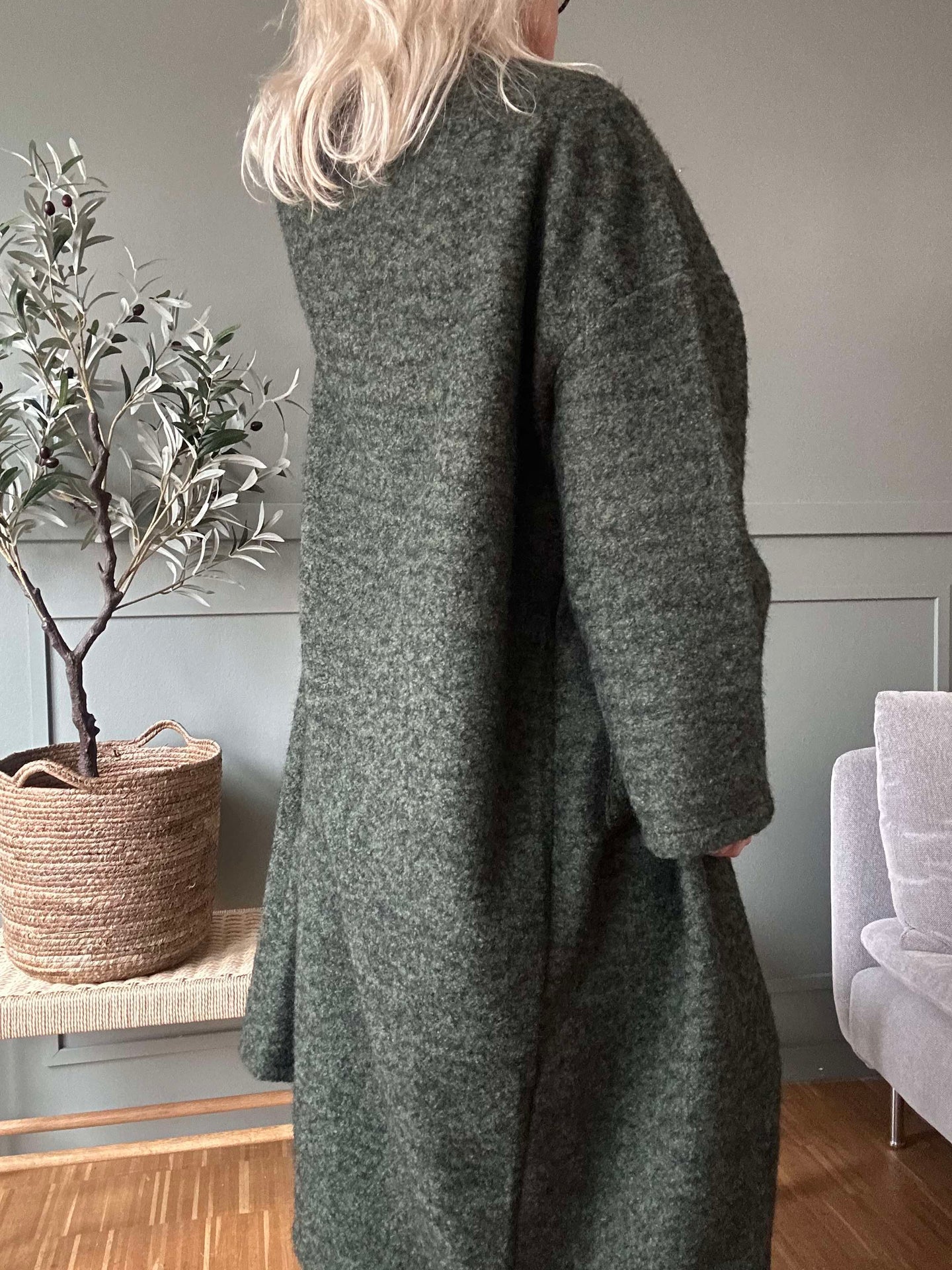 Jacka Belina - Oversize Mörk Kaki