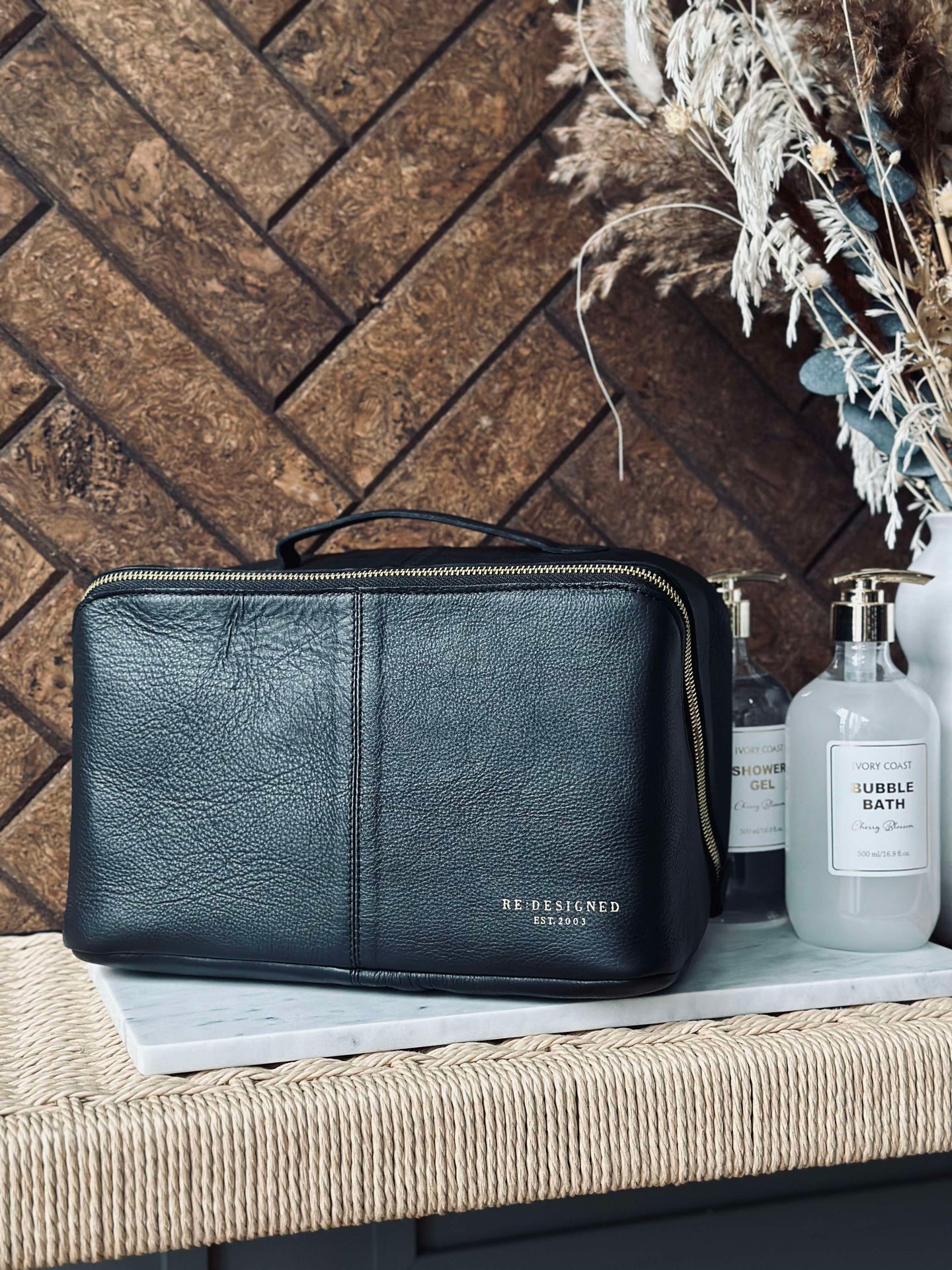 Necessär Halima Svart - Stor