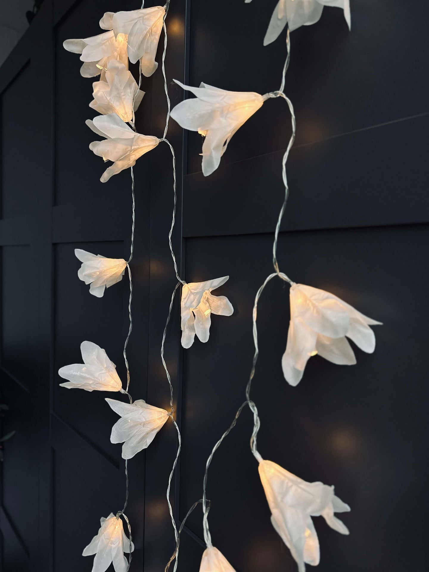 LED Ljusslinga FLOWER - Med timerfunktion