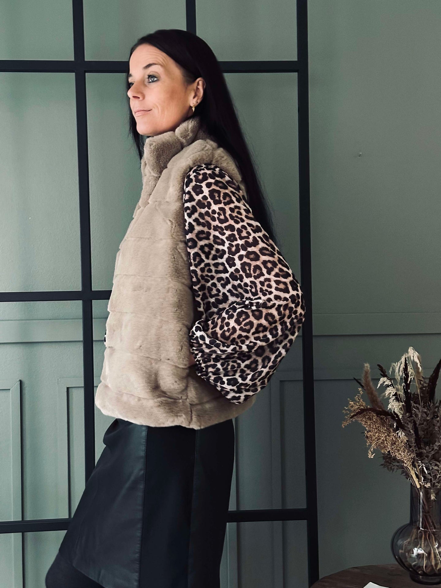 Väst Mindy Ljus beige