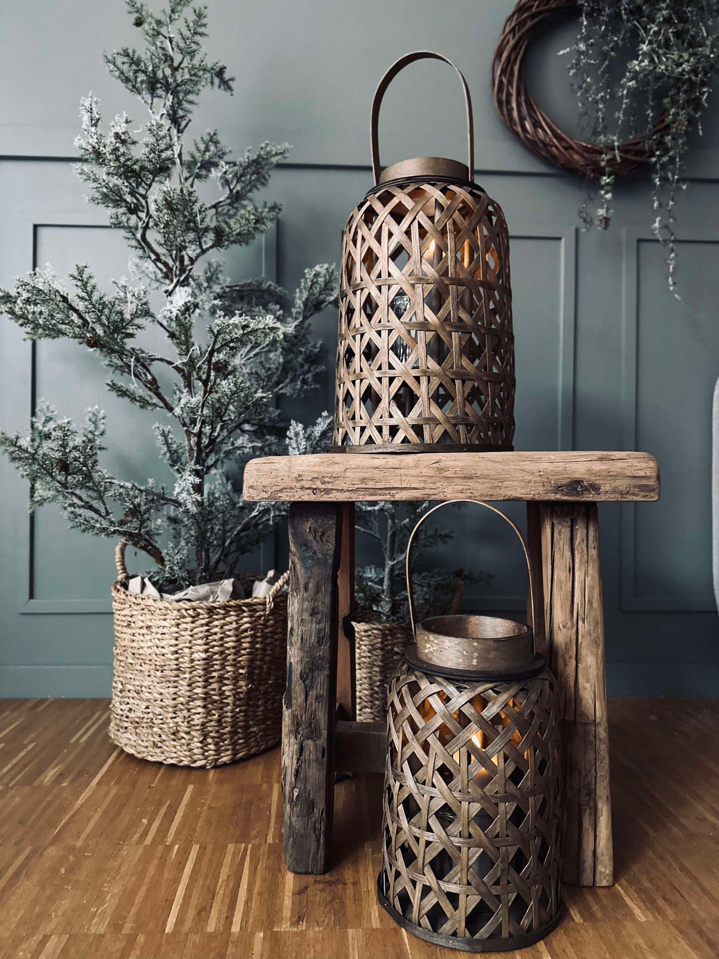 Lykta Jenna - Mörk Stor