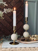 Ljusstake NOYA - Beige 13,5 cm