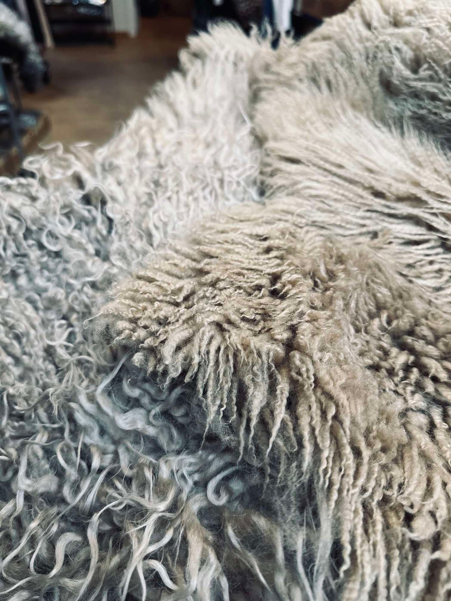 Isländskt lammskinn – Moccachino