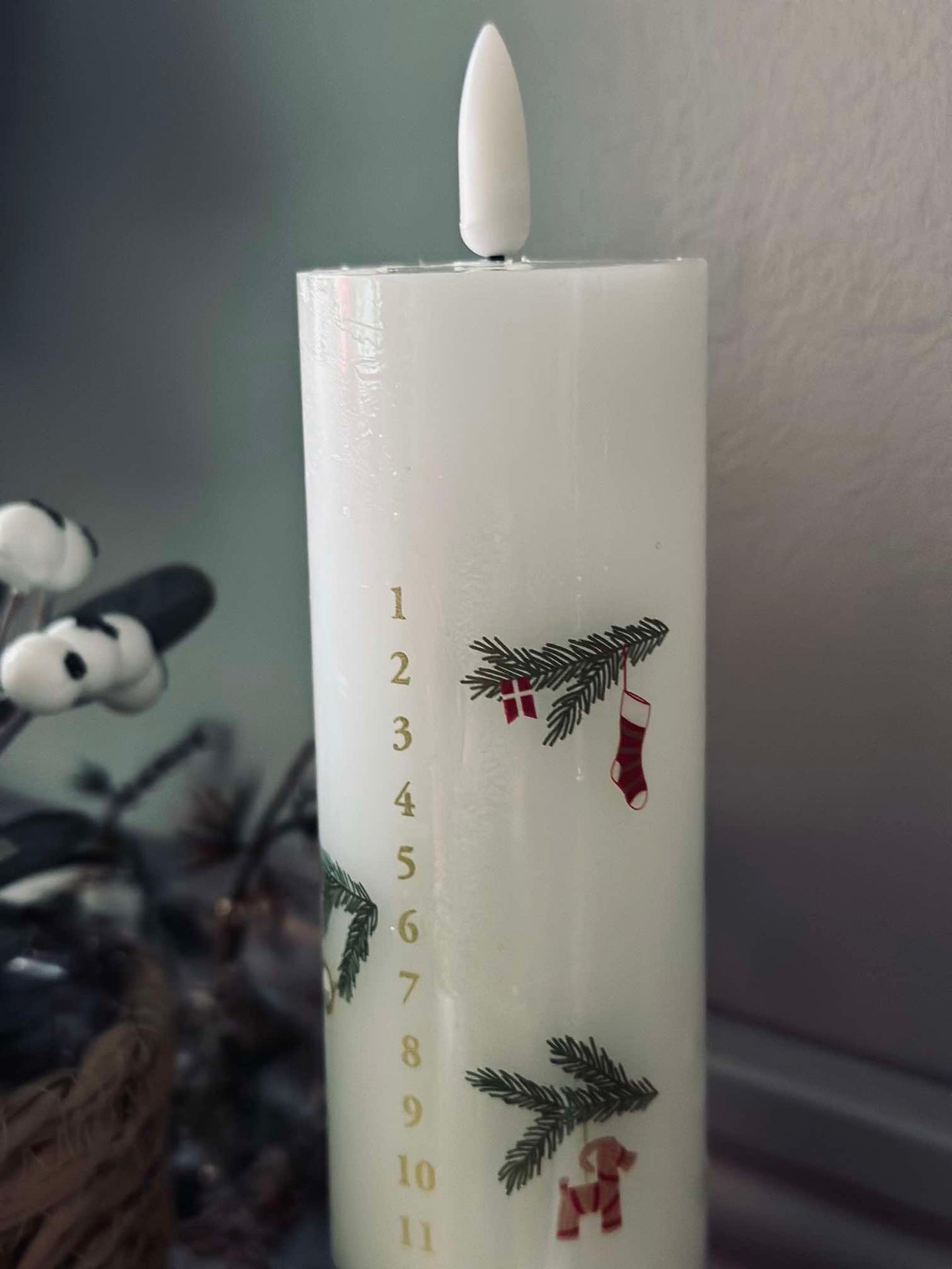 LED Kalenderljus med fjärrkontroll