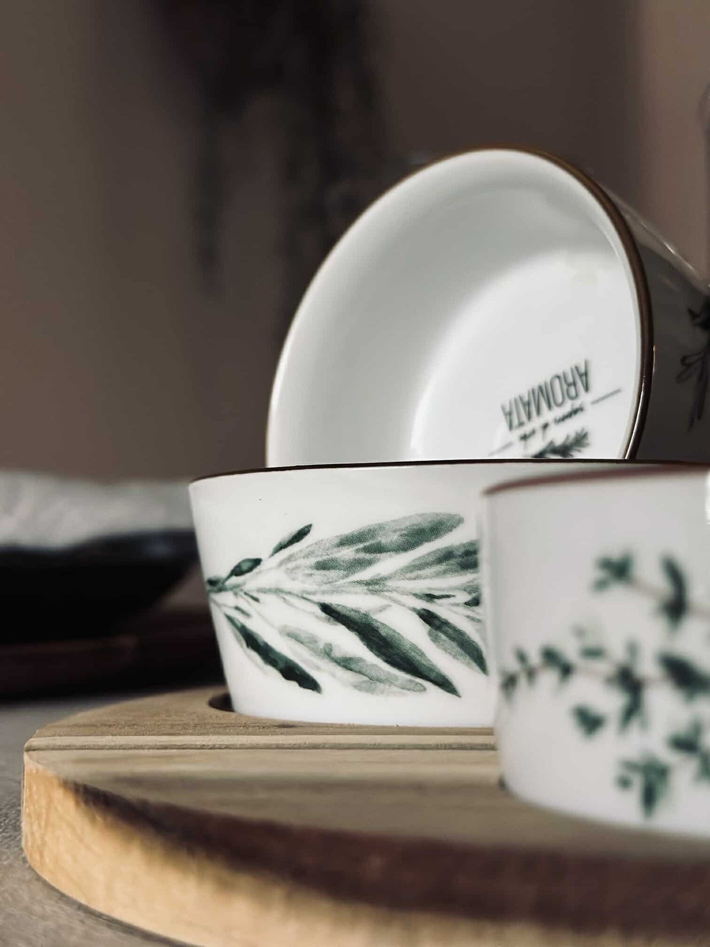 Serveringsset Rund - 4 delar