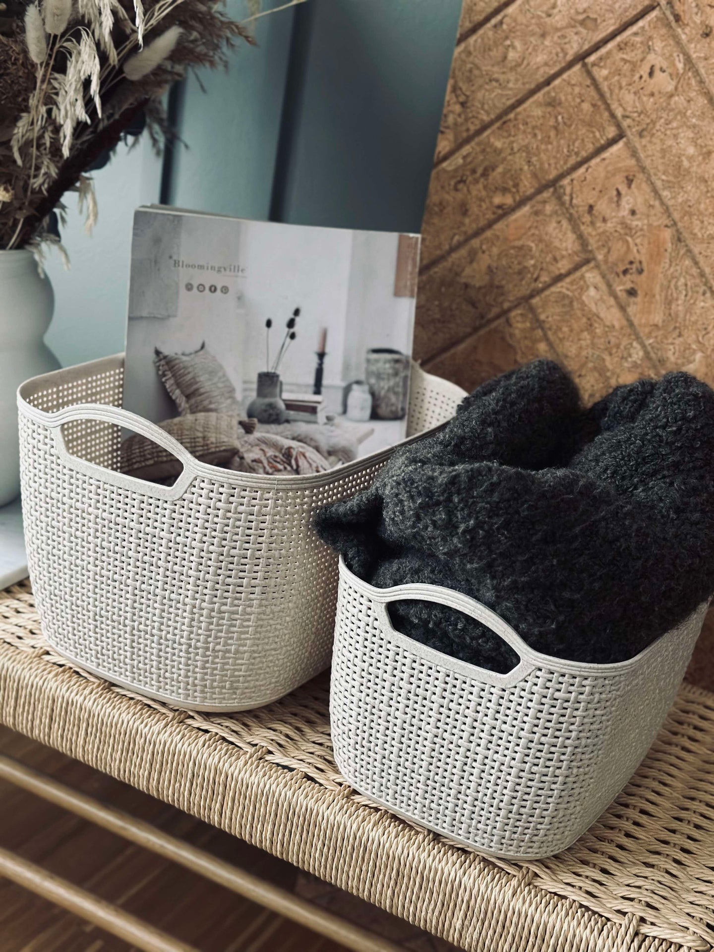 Förvaringskorg Neutral medium