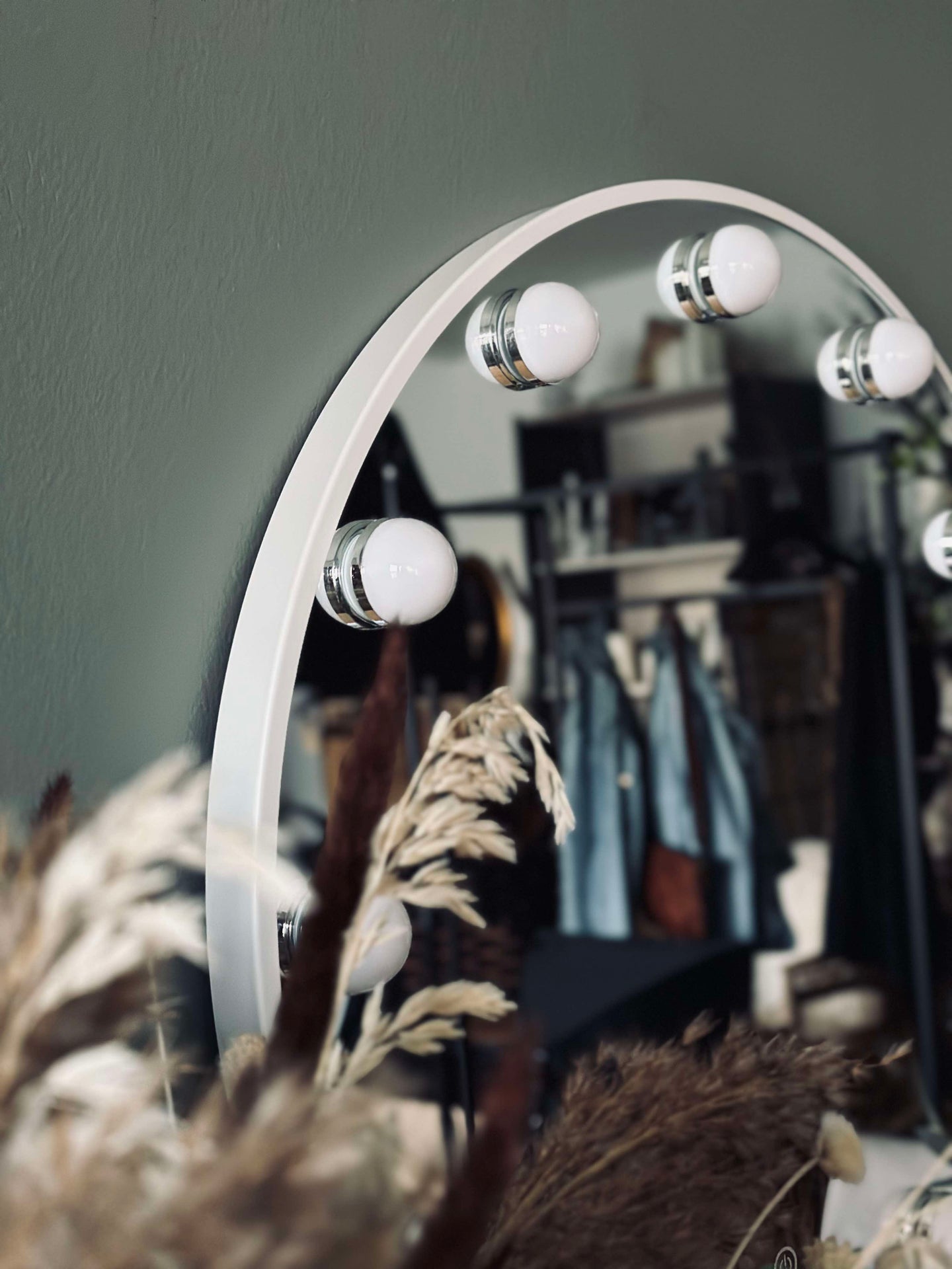 Hollywood Sminkspegel med belysning - Dia 50cm