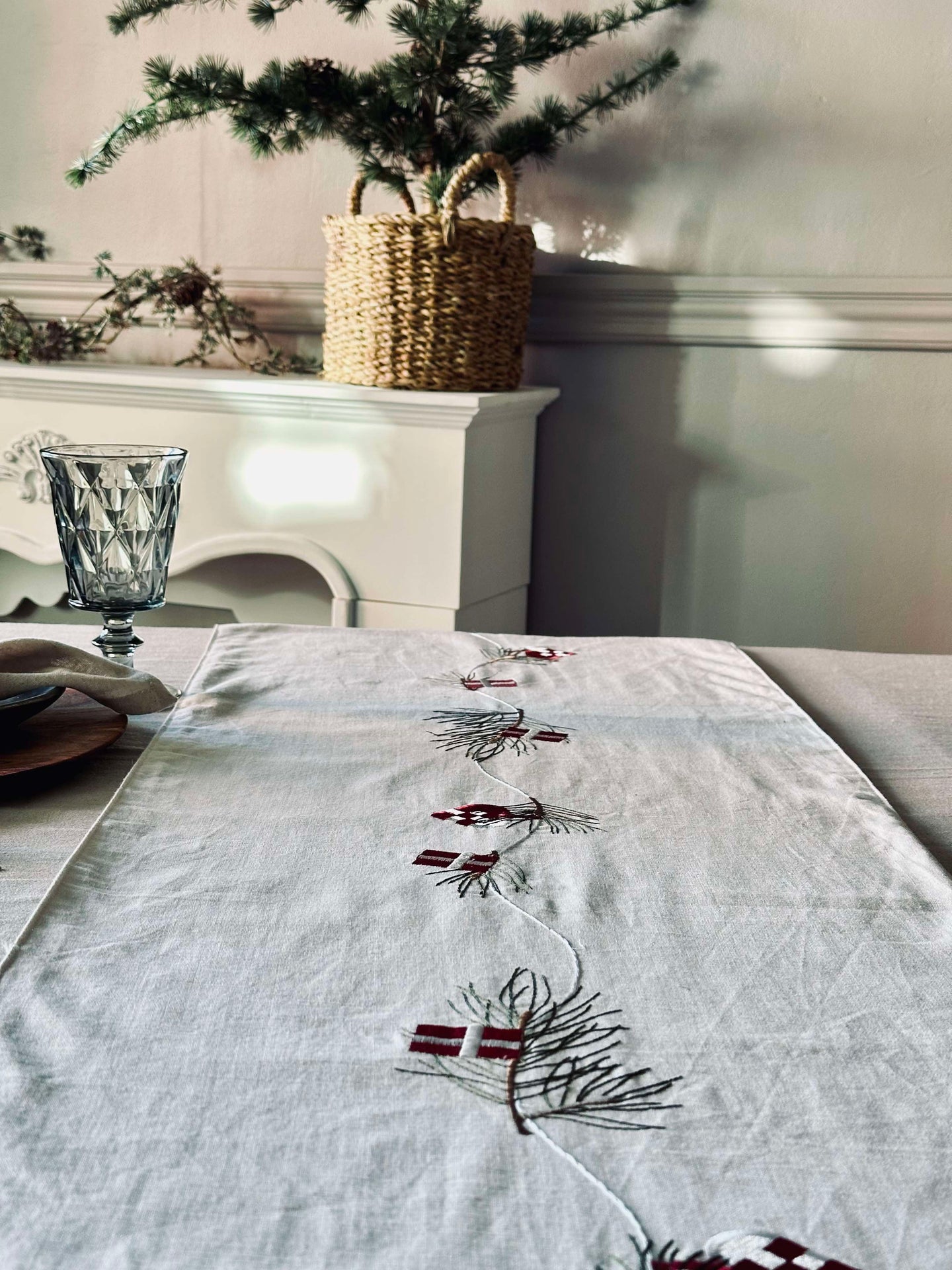 Bordslöpare - Dansk Jul 140 cm