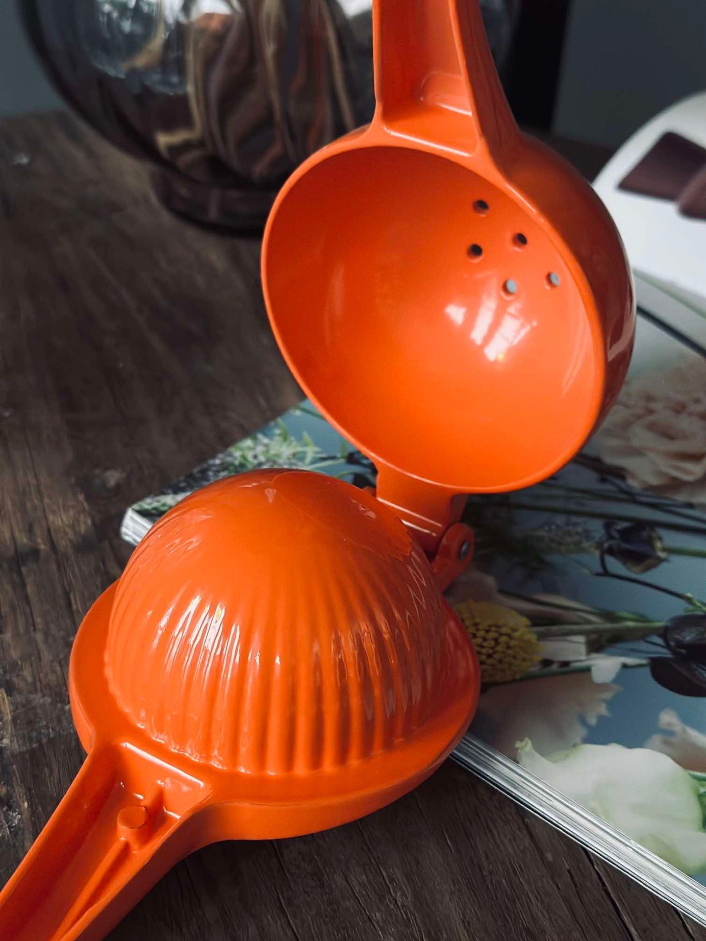 Apelsinpress i aluminium