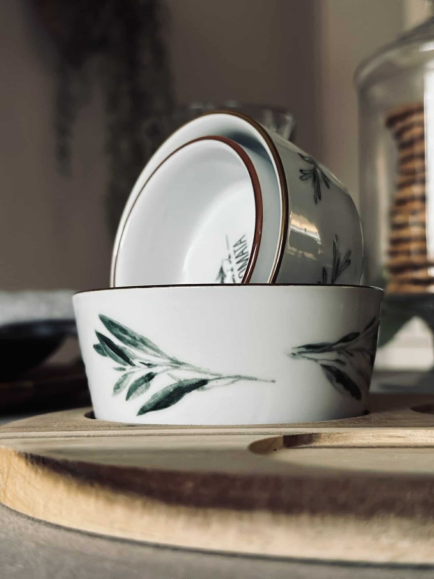 Serveringsset Rund - 4 delar