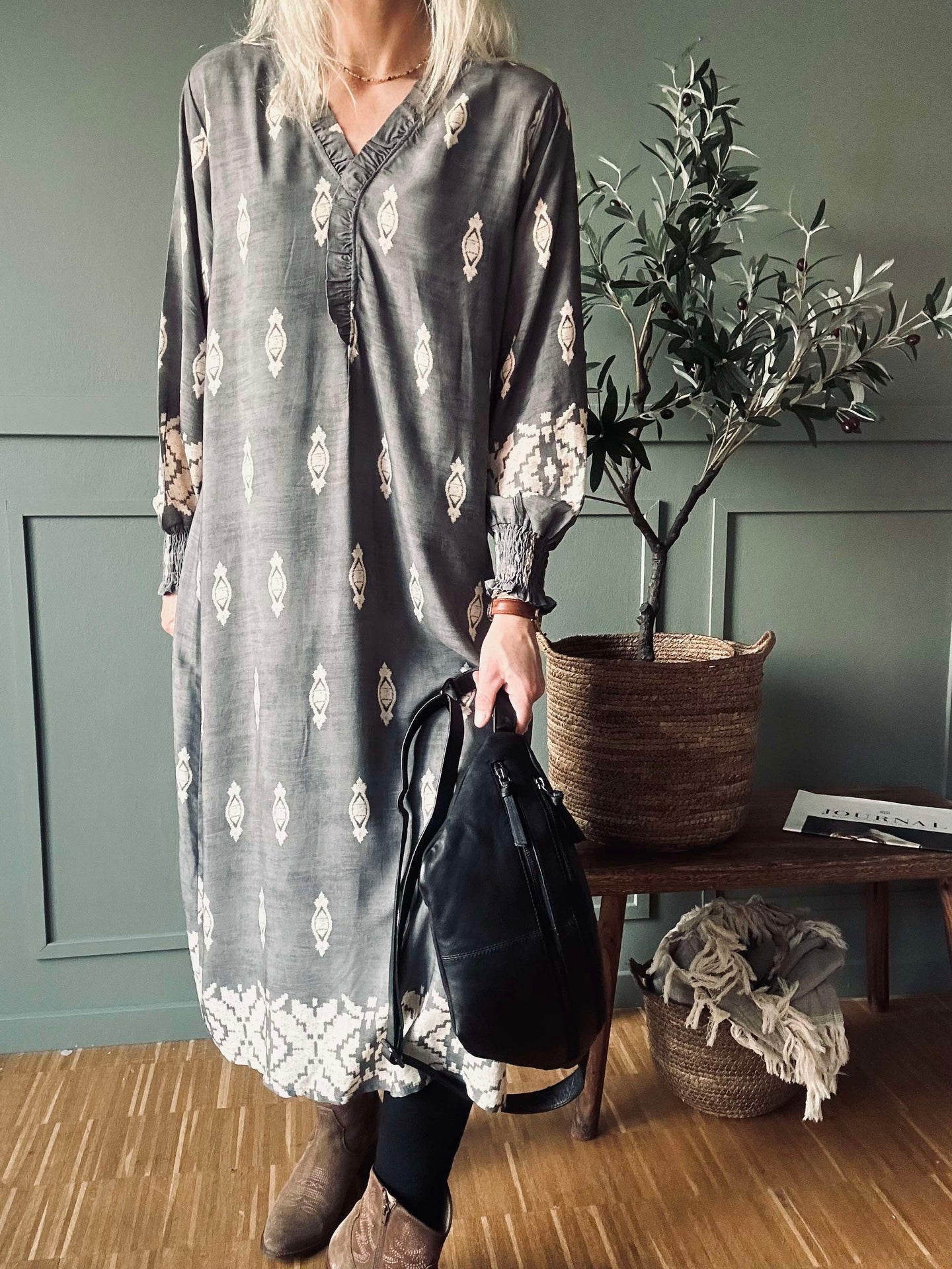 Klänning Mariana - Grey