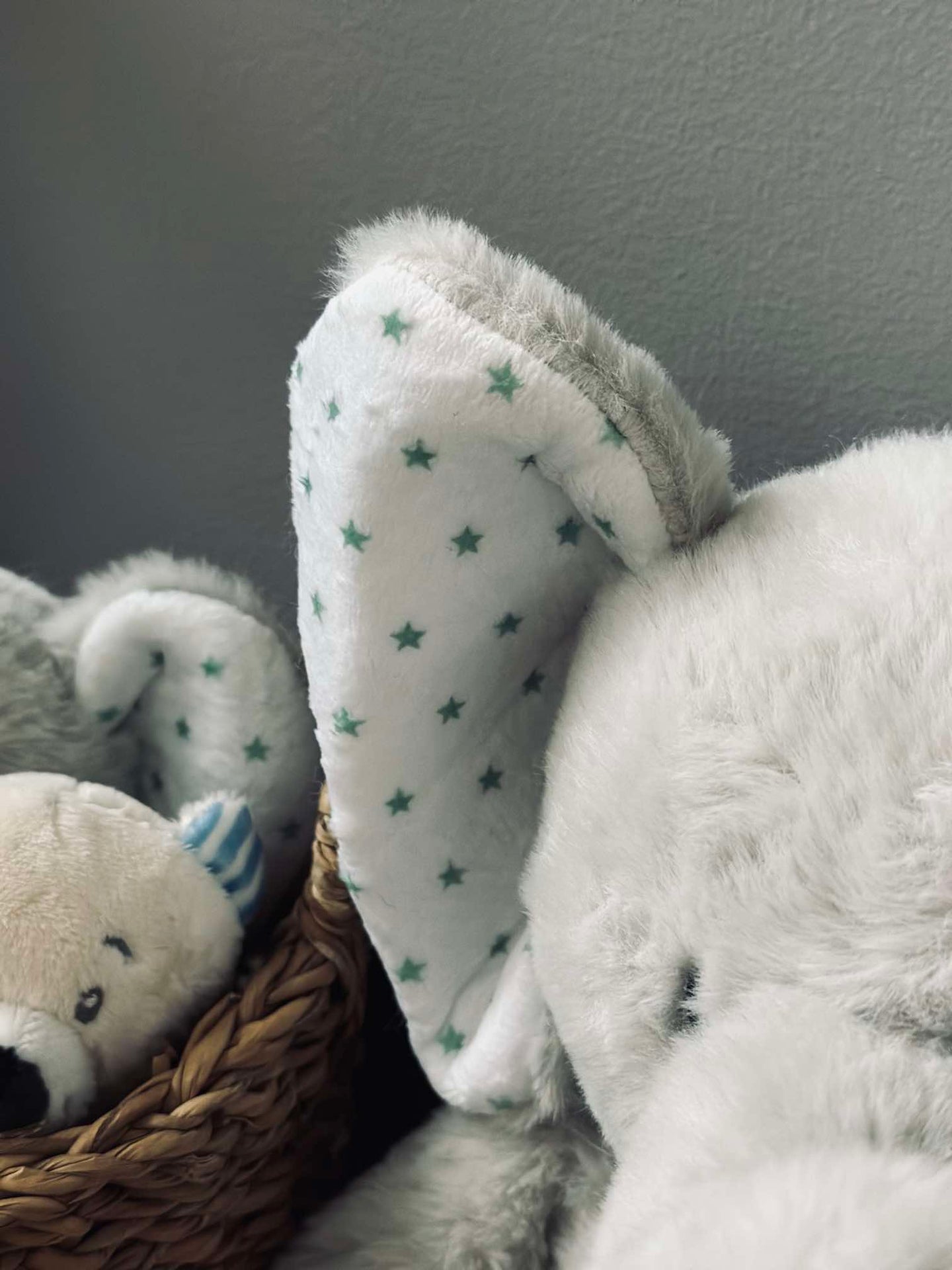 Bamse Elefant 38 cm - Grå