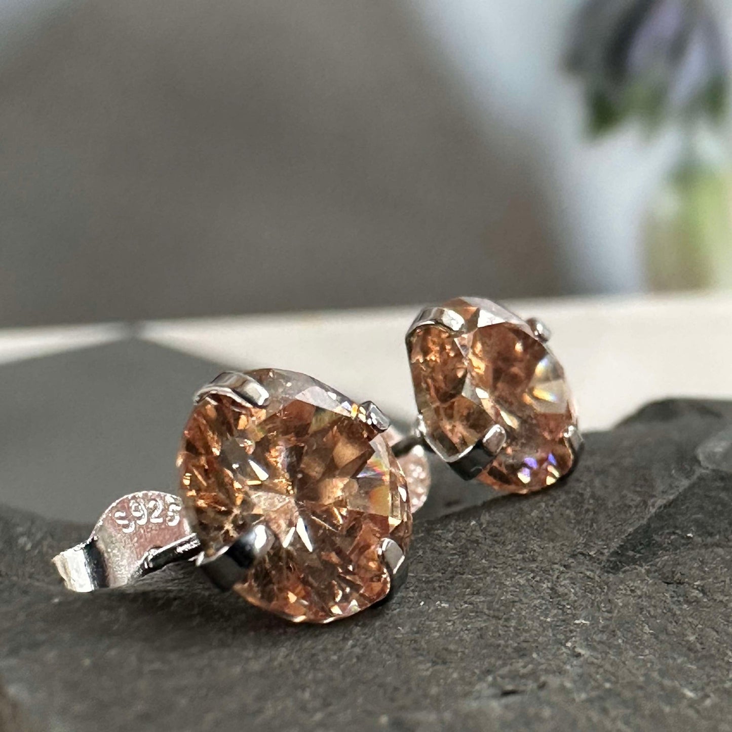 Klassiska CHAMPAGNE Örhängen