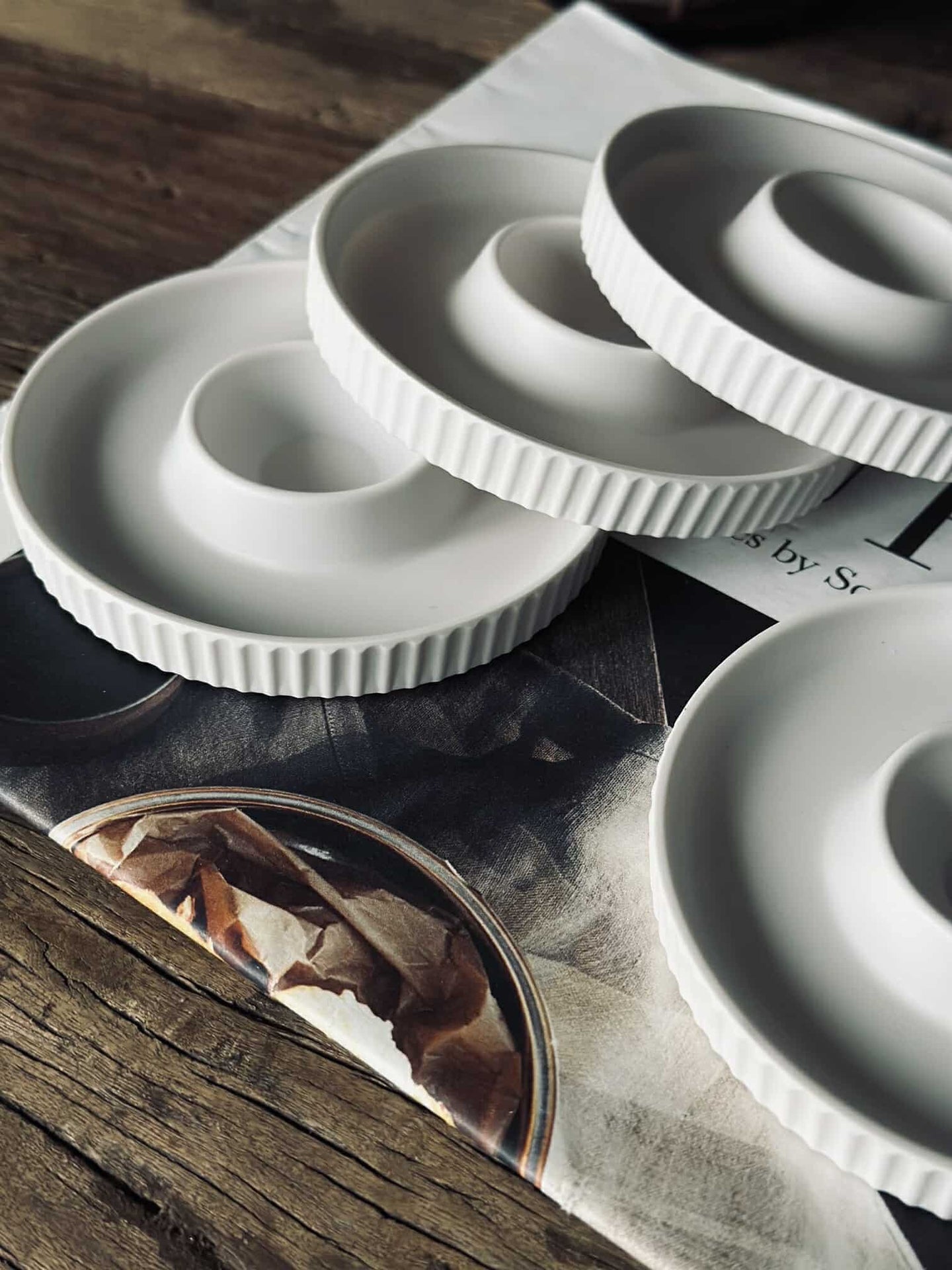 Äggkoppar Melamin Vit - 4 st.