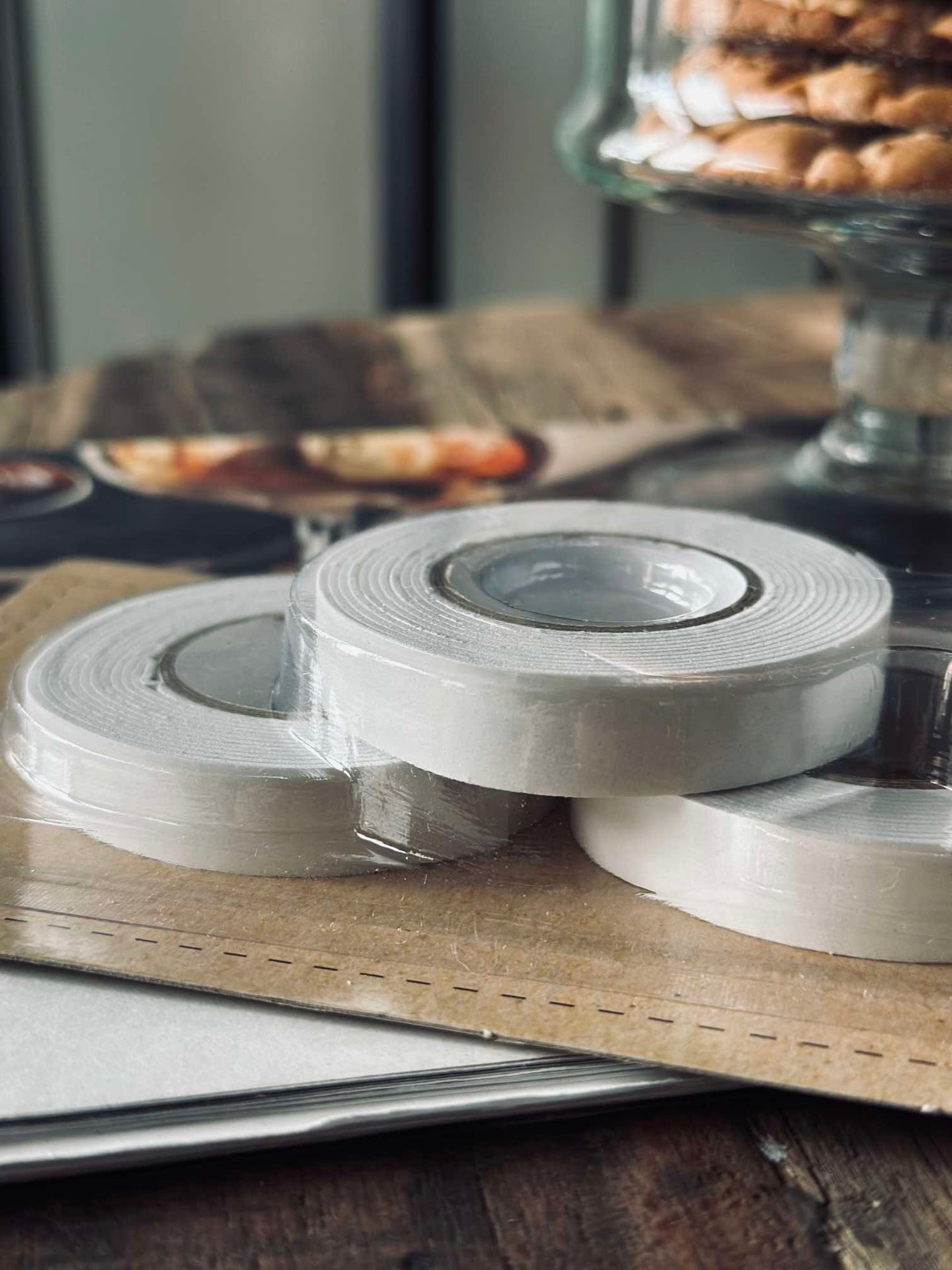 Dubbelsidig tejp - 5 st.