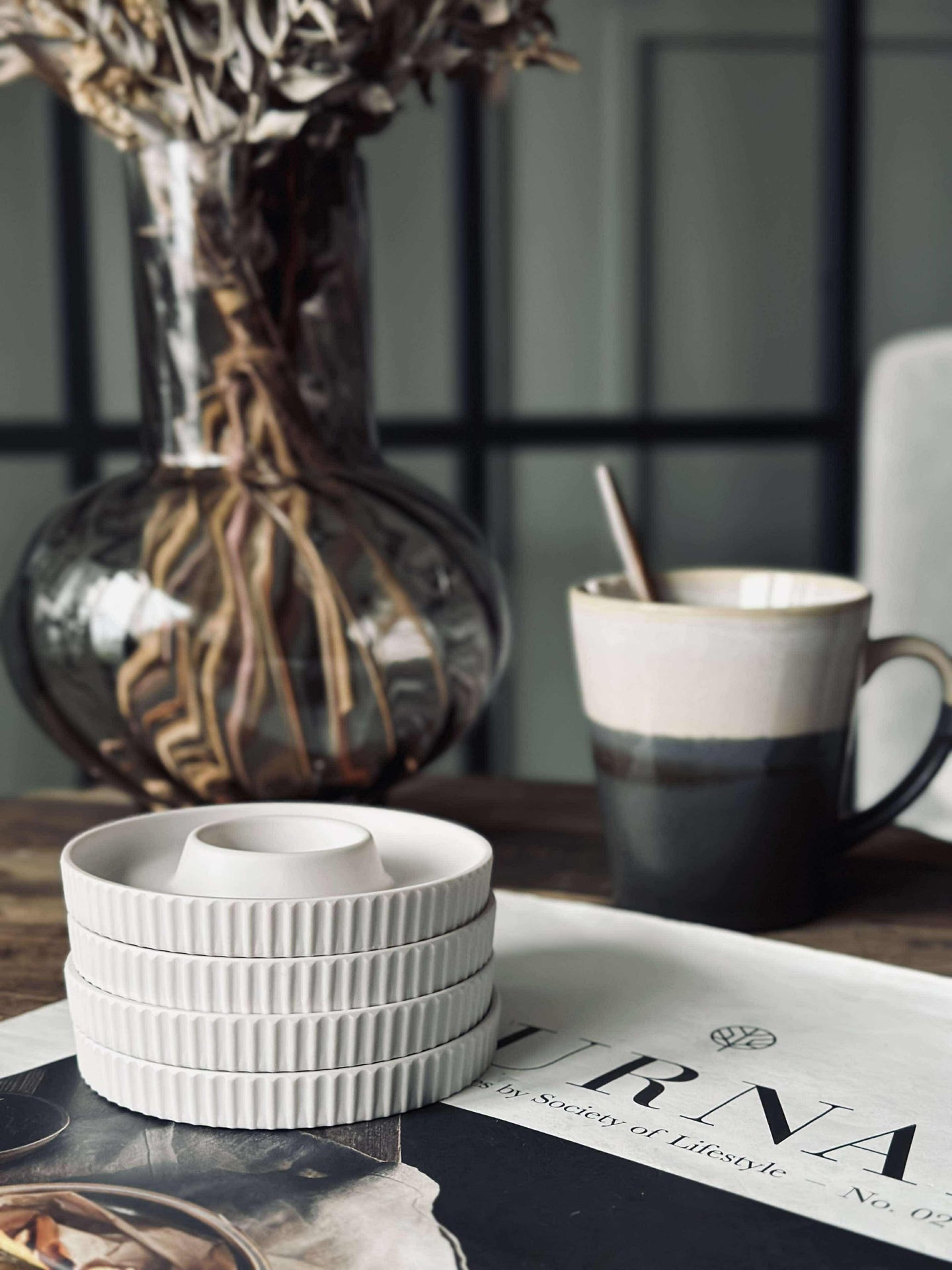 Tapas - 3 skålar och fat