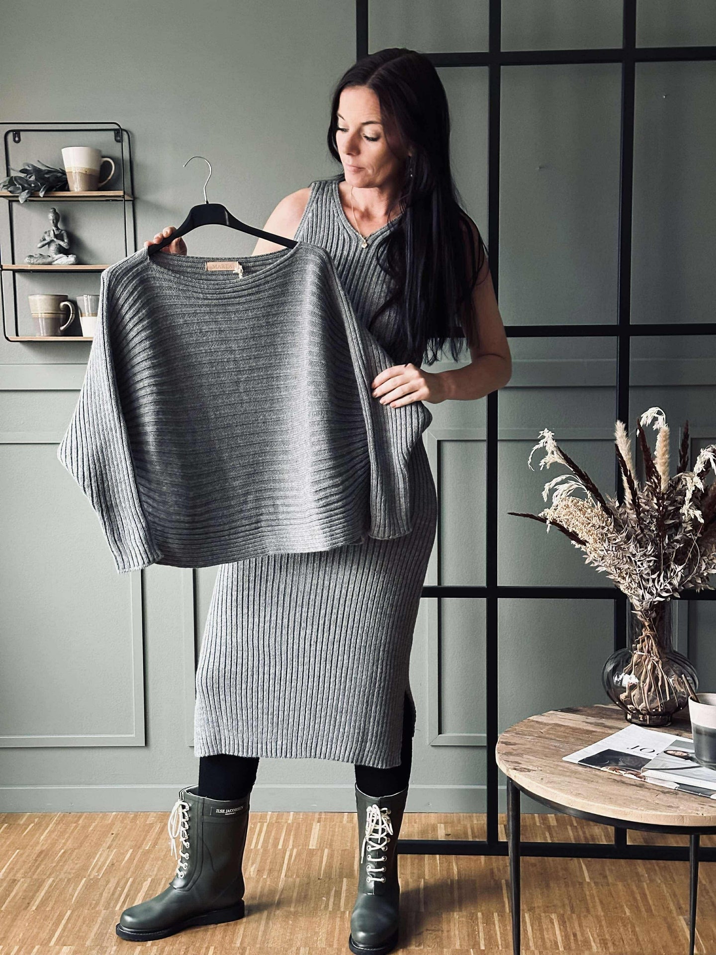 Stickset Clara Grey