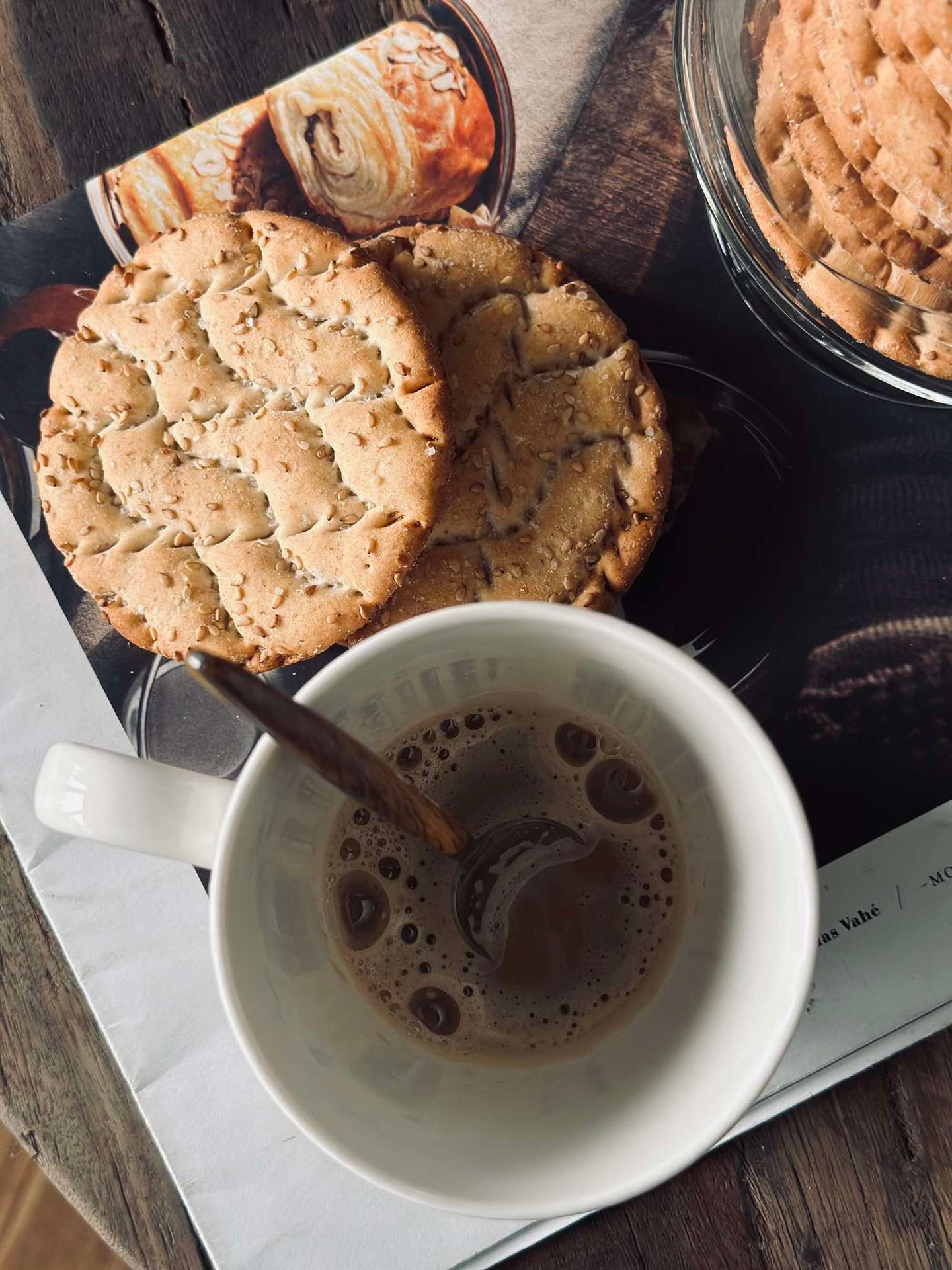 Räfflad Mugg - Porslin